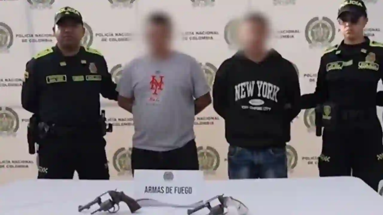 Juez deja en libertad a presuntos fleteros capturados con armas en Fontibón