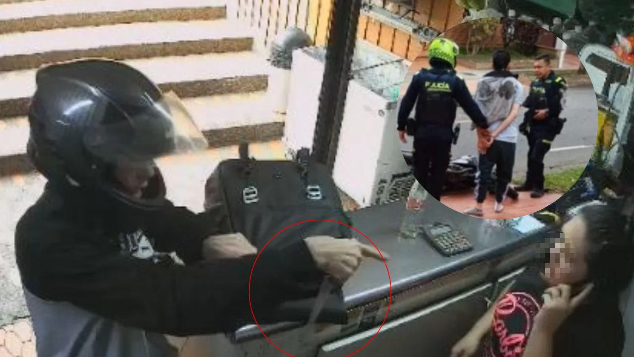 ¡Casi lo linchan! Comunidad capturó a sujeto que habría robado una suma de dinero con cuchillo en mano en Los Colores