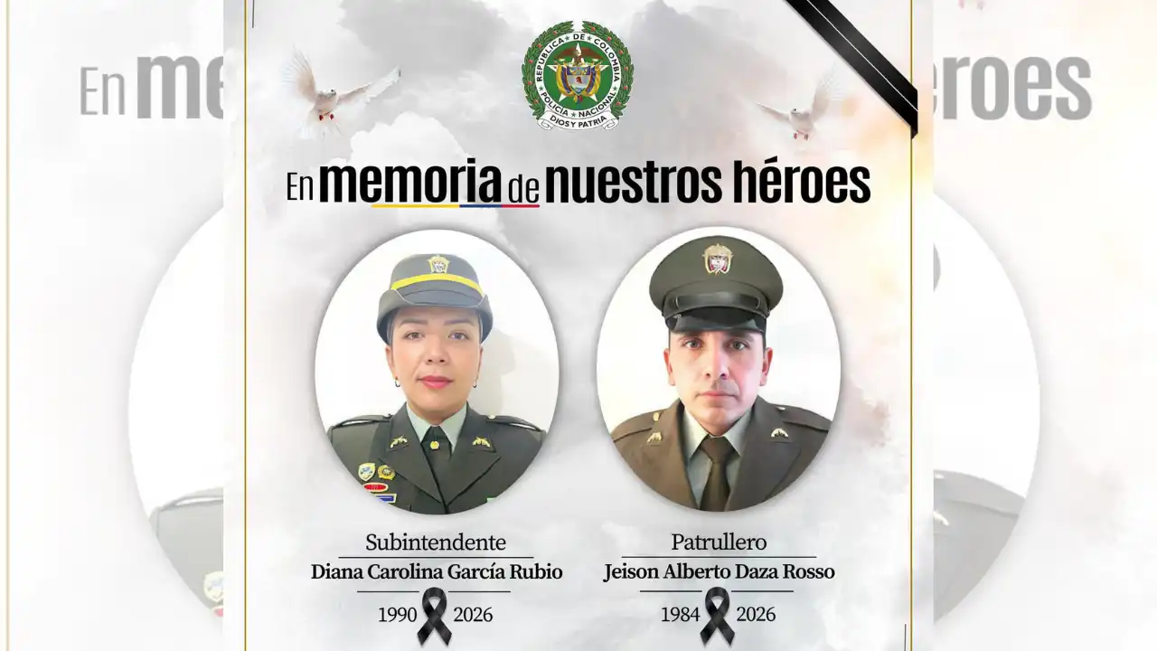 Ataque a tiros contra policías en peaje de Cundinamarca dejó dos uniformados muertos