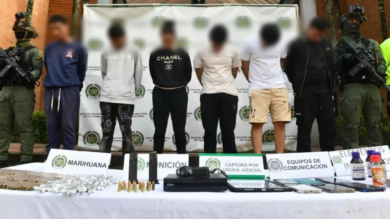 Autoridades desarticulan red de apoyo del frente 36 de disidencias en Medellín y Bello