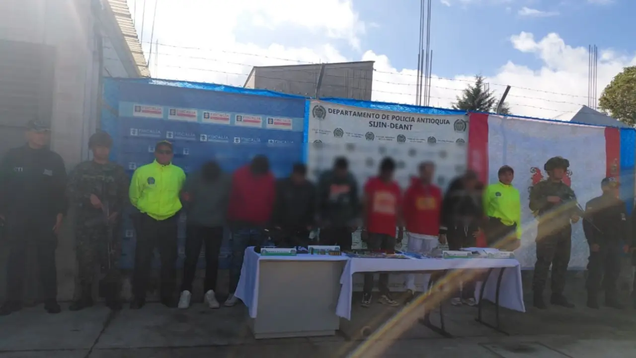 Cae célula del Clan del Golfo en El Santuario: uno era del cartel de los más buscados en Antioquia