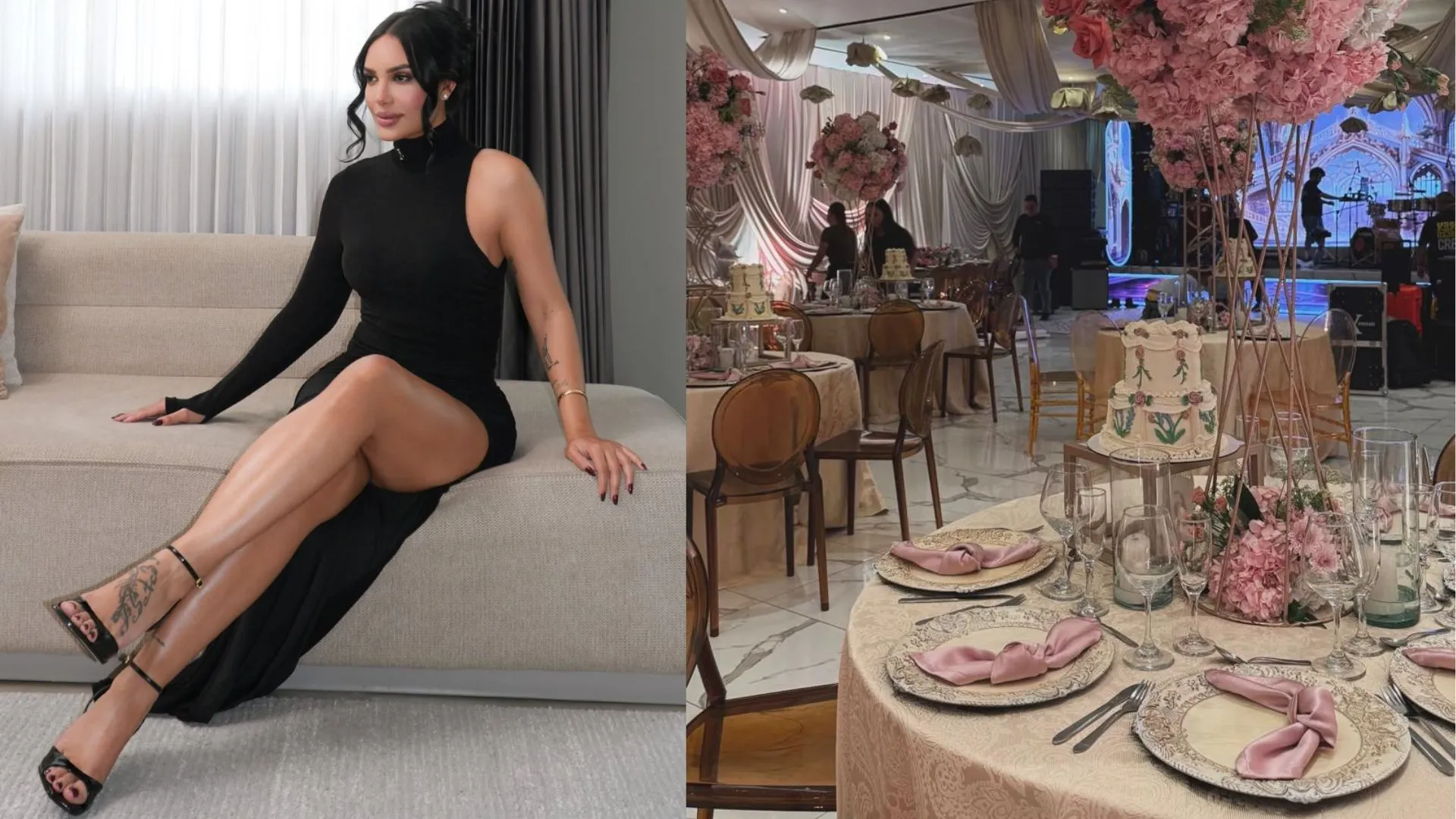 ¡Tiró la casa por la ventana! Así fue la fiesta de 15 años que organizó Andrea Valdiri para sus seguidoras