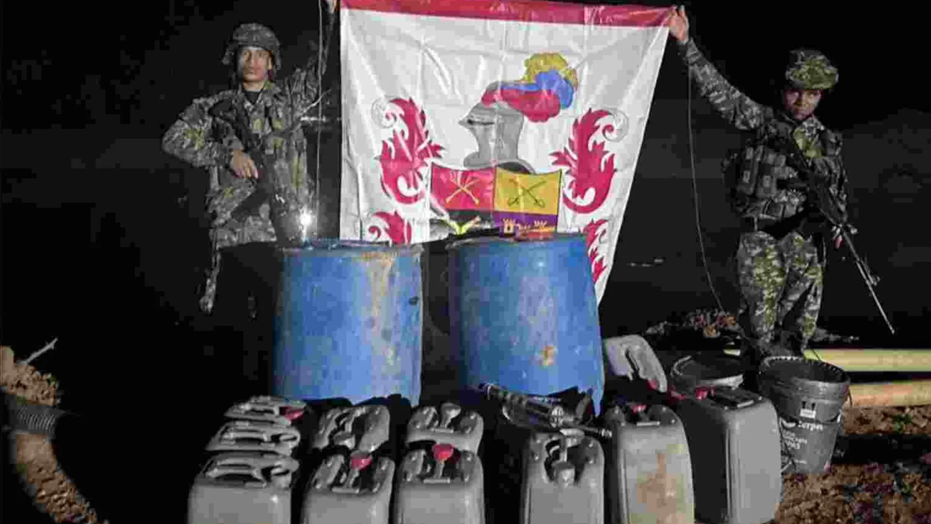 ¡Golpe de $8.000 millones! Destruyen gigantesco complejo minero del Clan del Golfo en Zaragoza