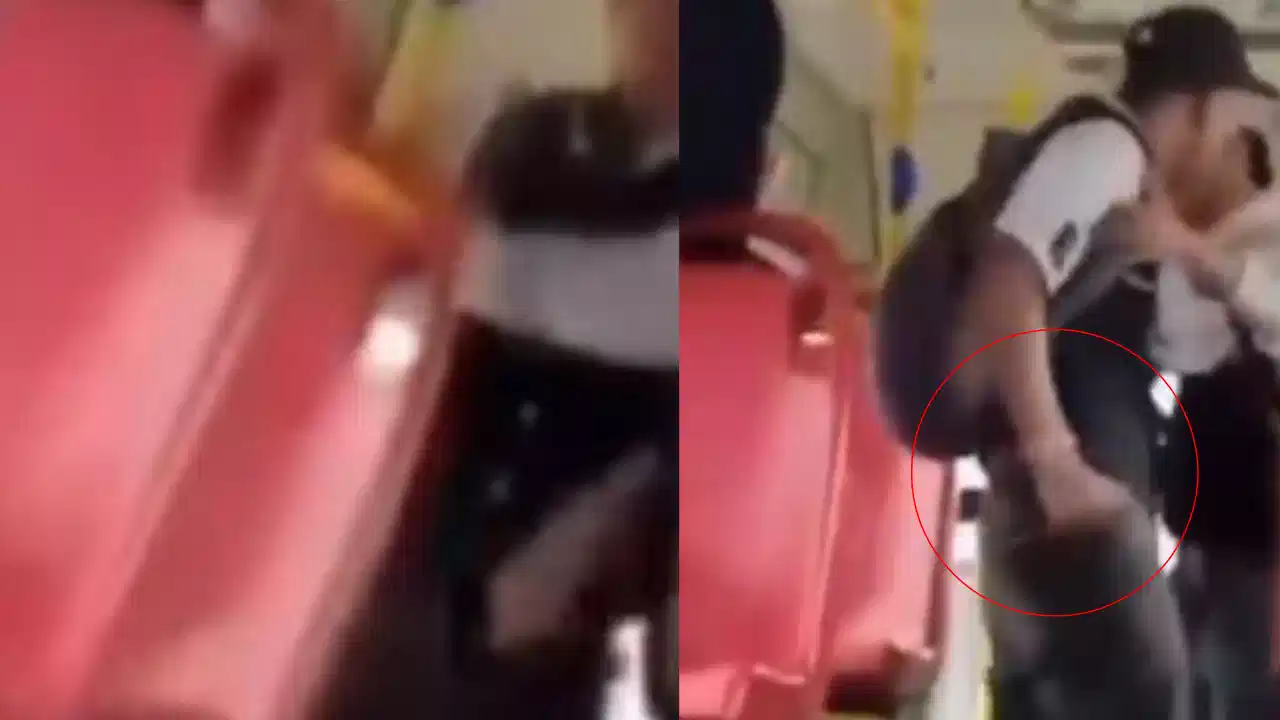 Vendedor informal sacó cuchillo para obligar a un colado a pagar el pasaje en TransMilenio