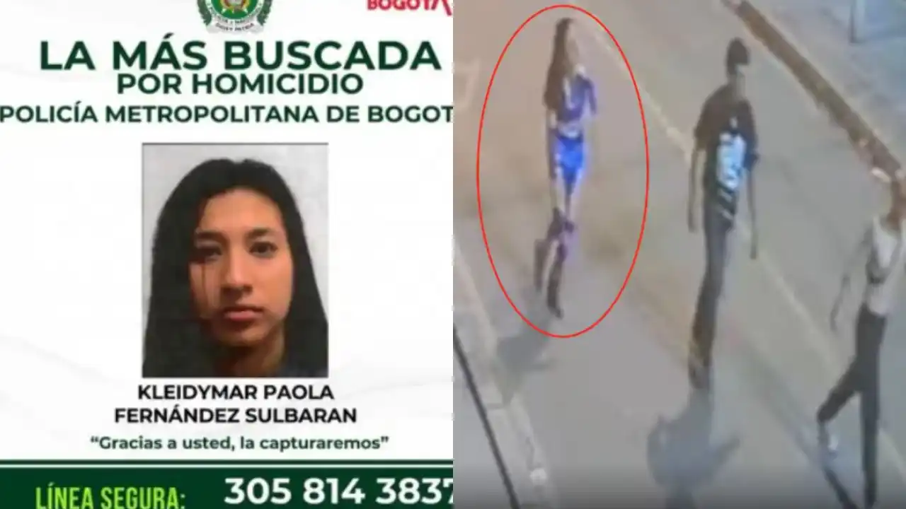 Señalada por el crimen de Jaime Esteban Moreno ahora encabeza lista de los más buscados en Bogotá