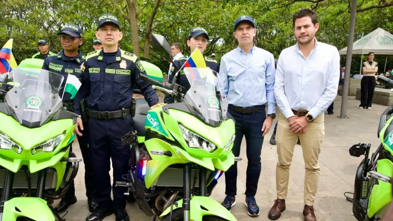 'Vamos por los bandidos': Fico anuncia nuevo grupo élite y 120 motos para combatir el crimen en Medellín