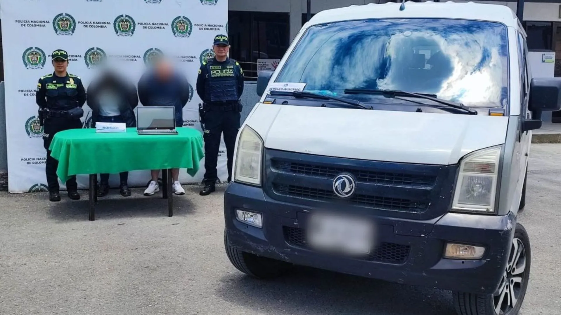 ¡Ni el cambio de ciudad los salvó! Robaron en San Gil y la Policía los cazó en Fontibón con el botín