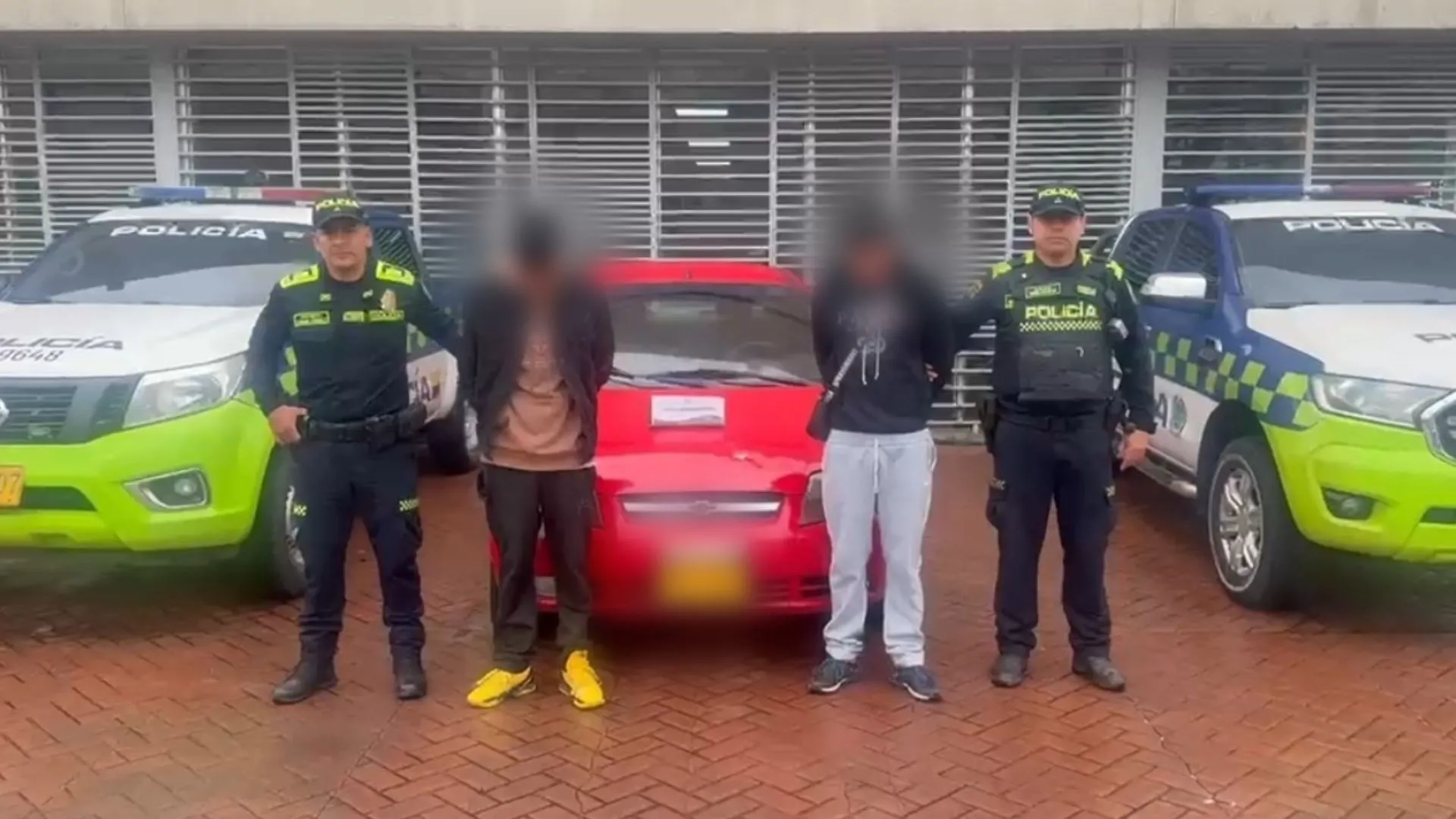 ¡Golpe a la delincuencia en Tunjuelito! Frustran robo de carro pedido por plataforma y capturan a los ladrones