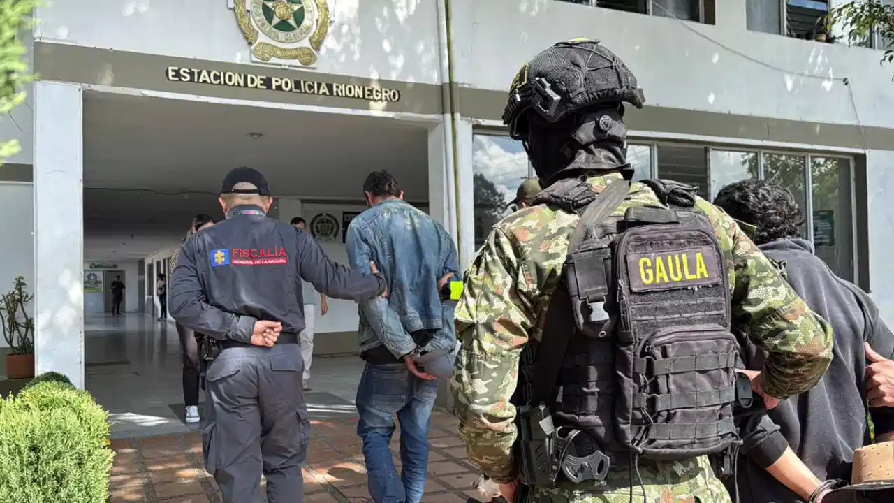 Allanamientos dejan capturados a dos presuntos integrantes del Clan del Golfo en Rionegro