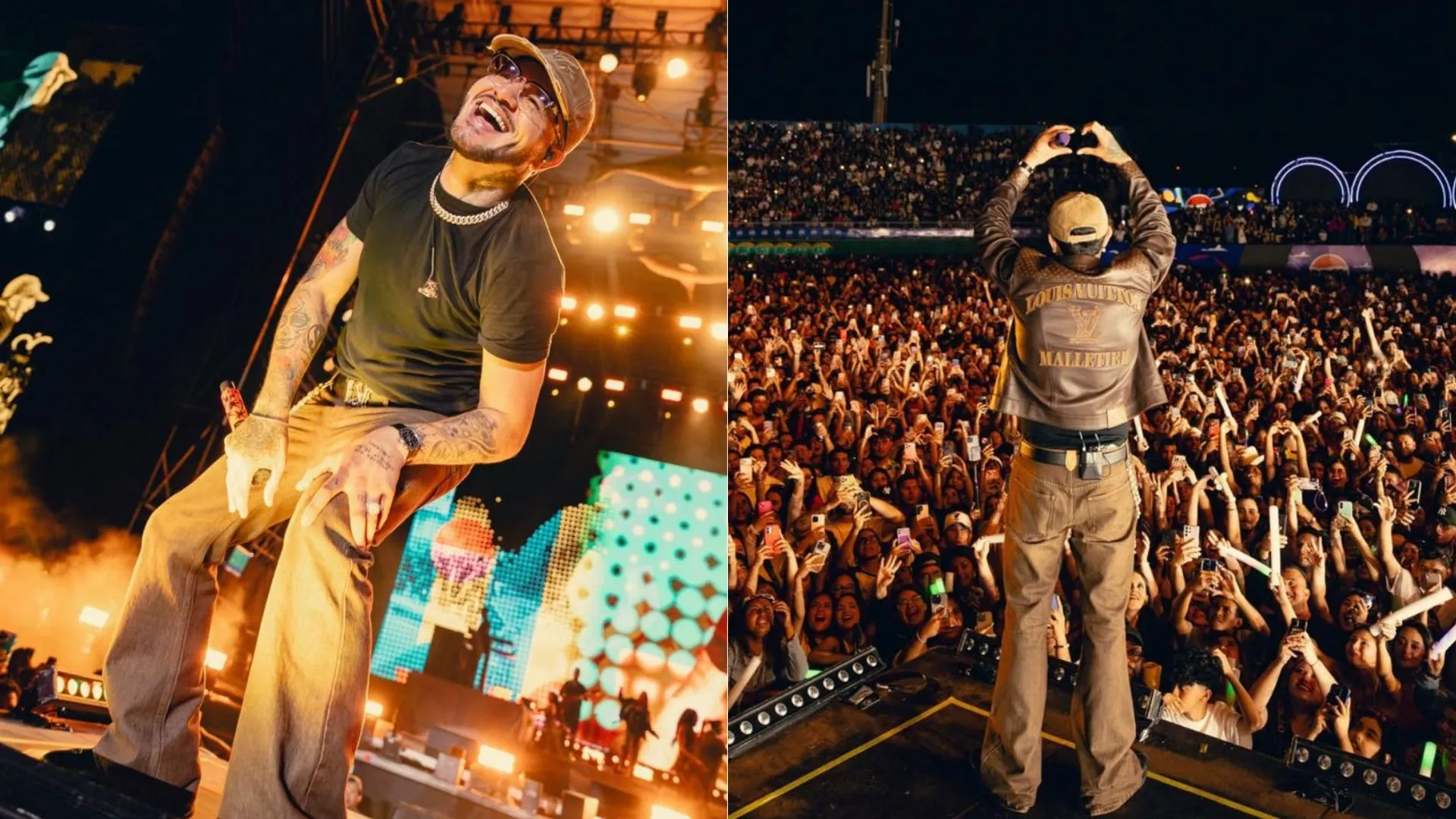 ¡Se le rompió en vivo! Kapo sufrió bochornoso accidente y desató risas en pleno concierto