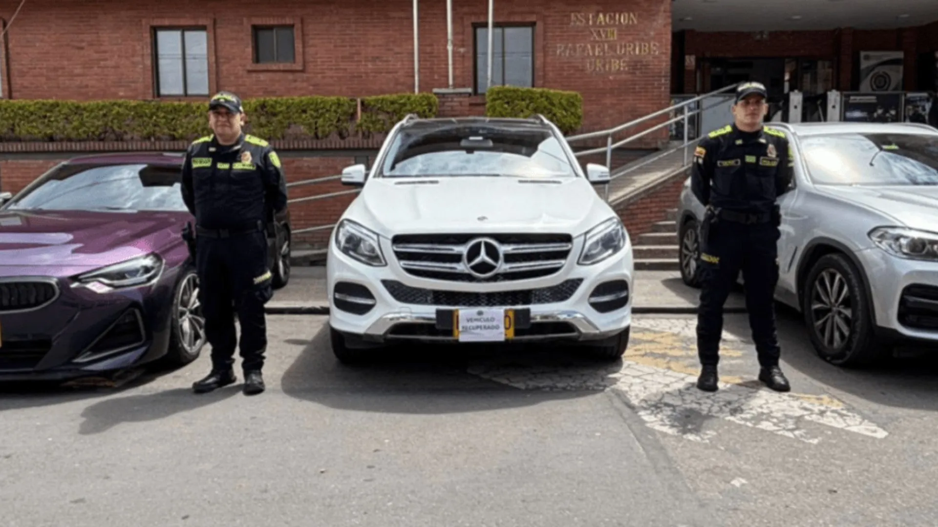 ¡Golpe al hurto en Bogotá! Recuperan cuatro vehículos de alta gama avaluados tras millonario robo