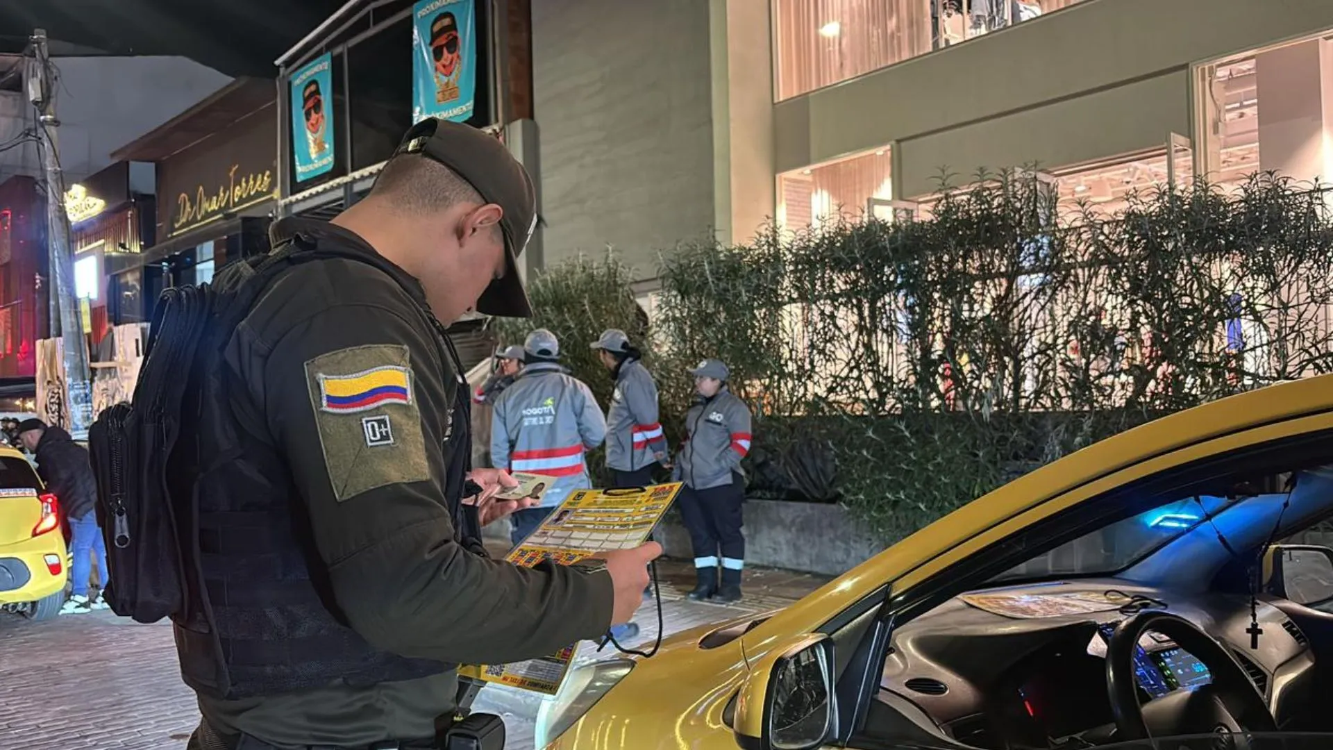 ¡Una joyita! Cae taxista borracho y con 17 anotaciones en operativo contra el ‘paseo millonario’ en Bogotá
