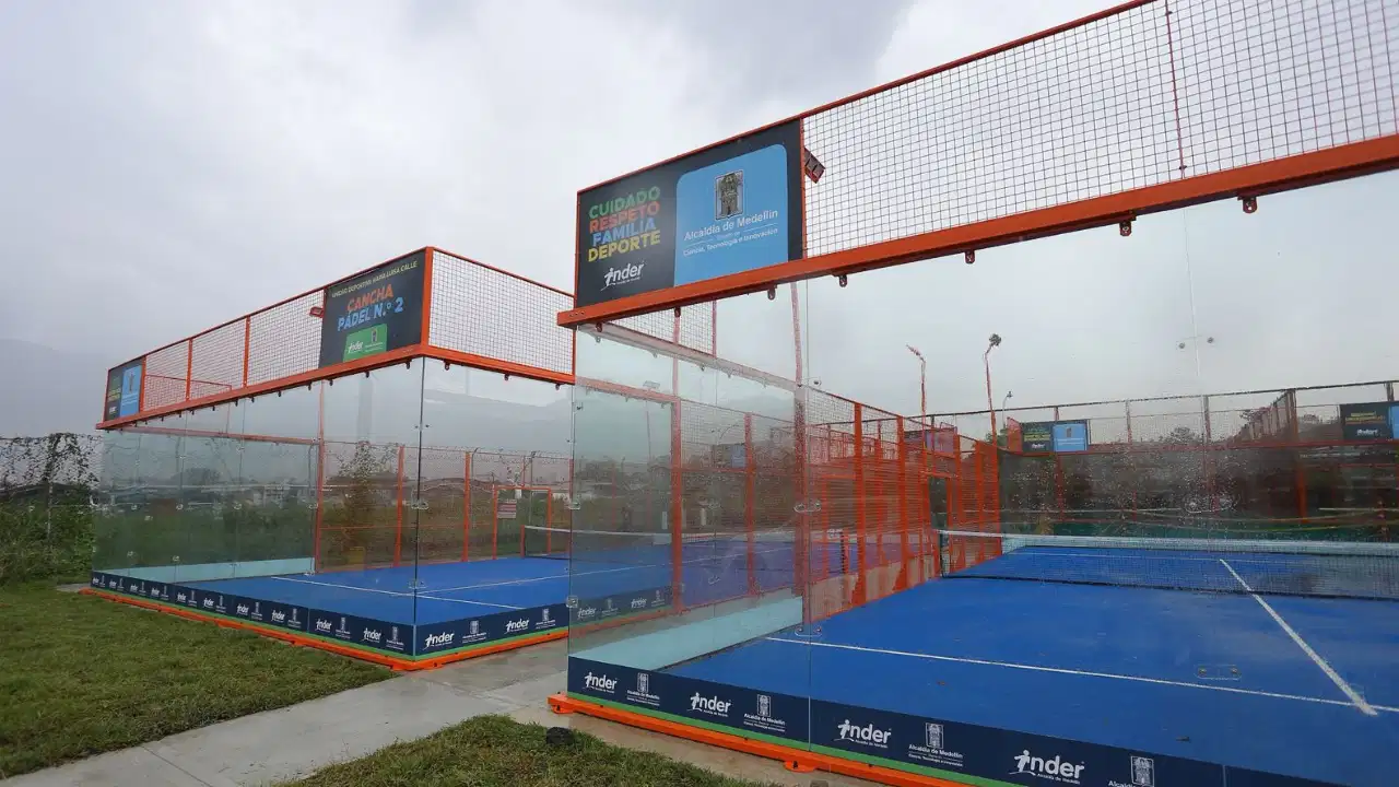 ¡El pádel ya es para todos! Medellín estrena sus primeras canchas públicas