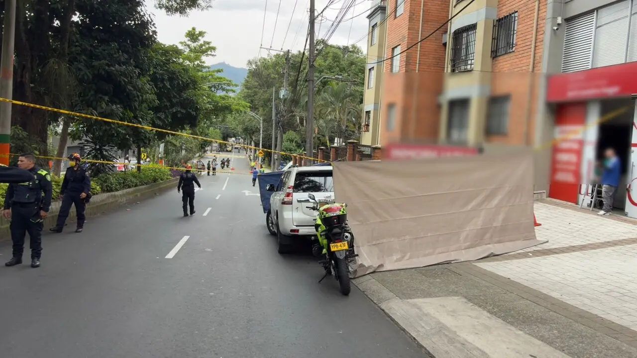 Ganadero fue asesinado frente al Parque Débora Arango, tras ser perseguido desde Medellín