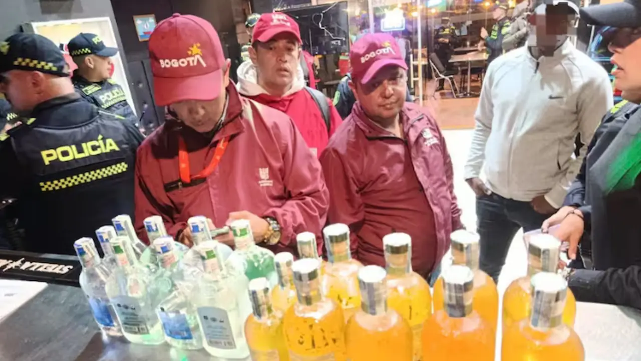 Cayó el negocio: destapan fábrica de licor adulterado en Bogotá