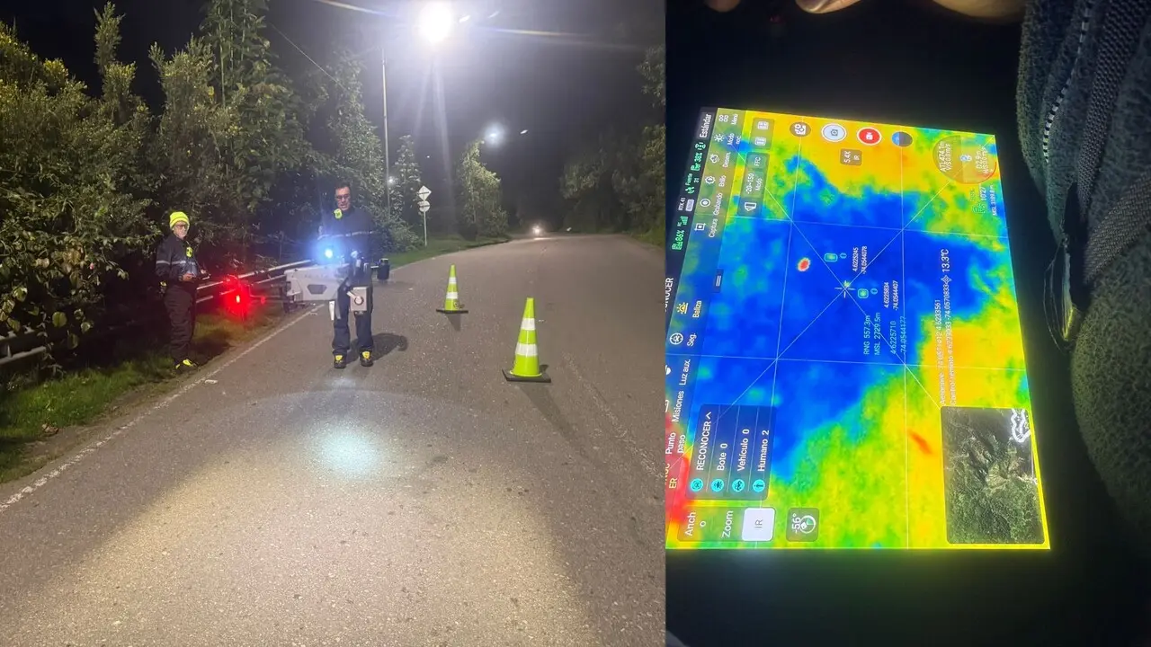 busqueda de personas extravidas en Monserrate