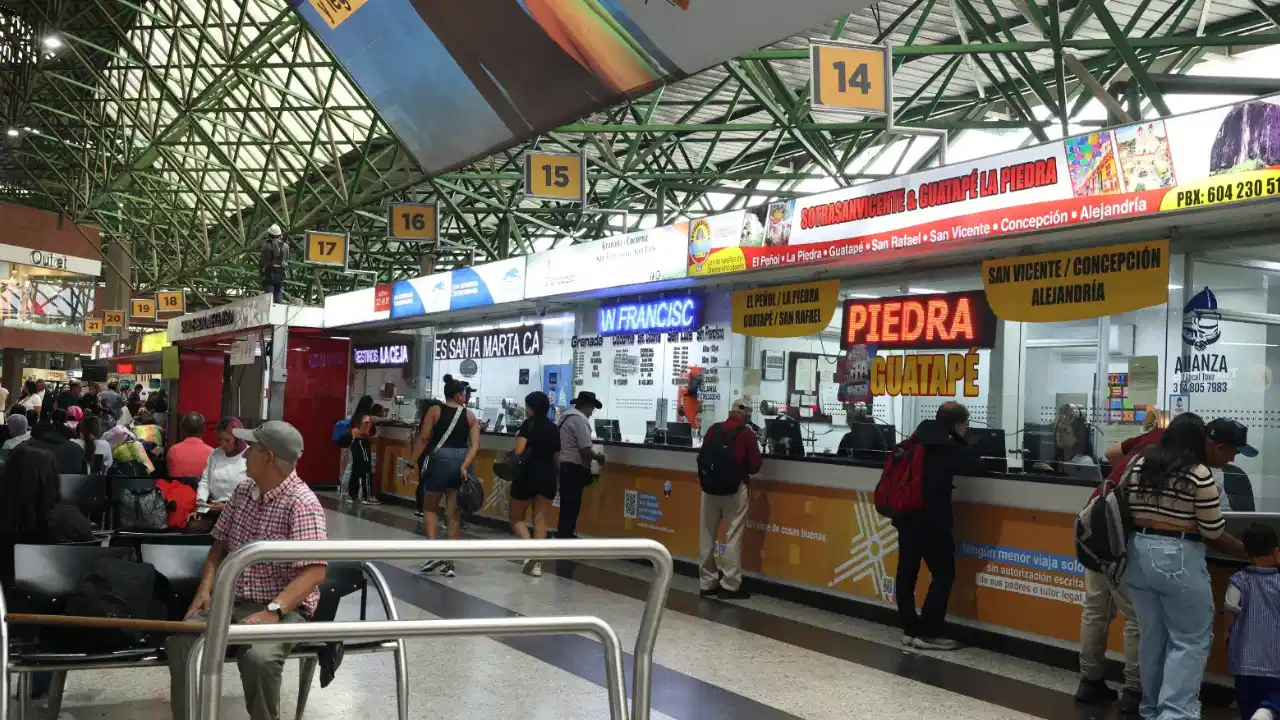 ¡Se dispara la movilidad! Terminales Medellín prevé hasta 15% más viajeros en Semana Santa