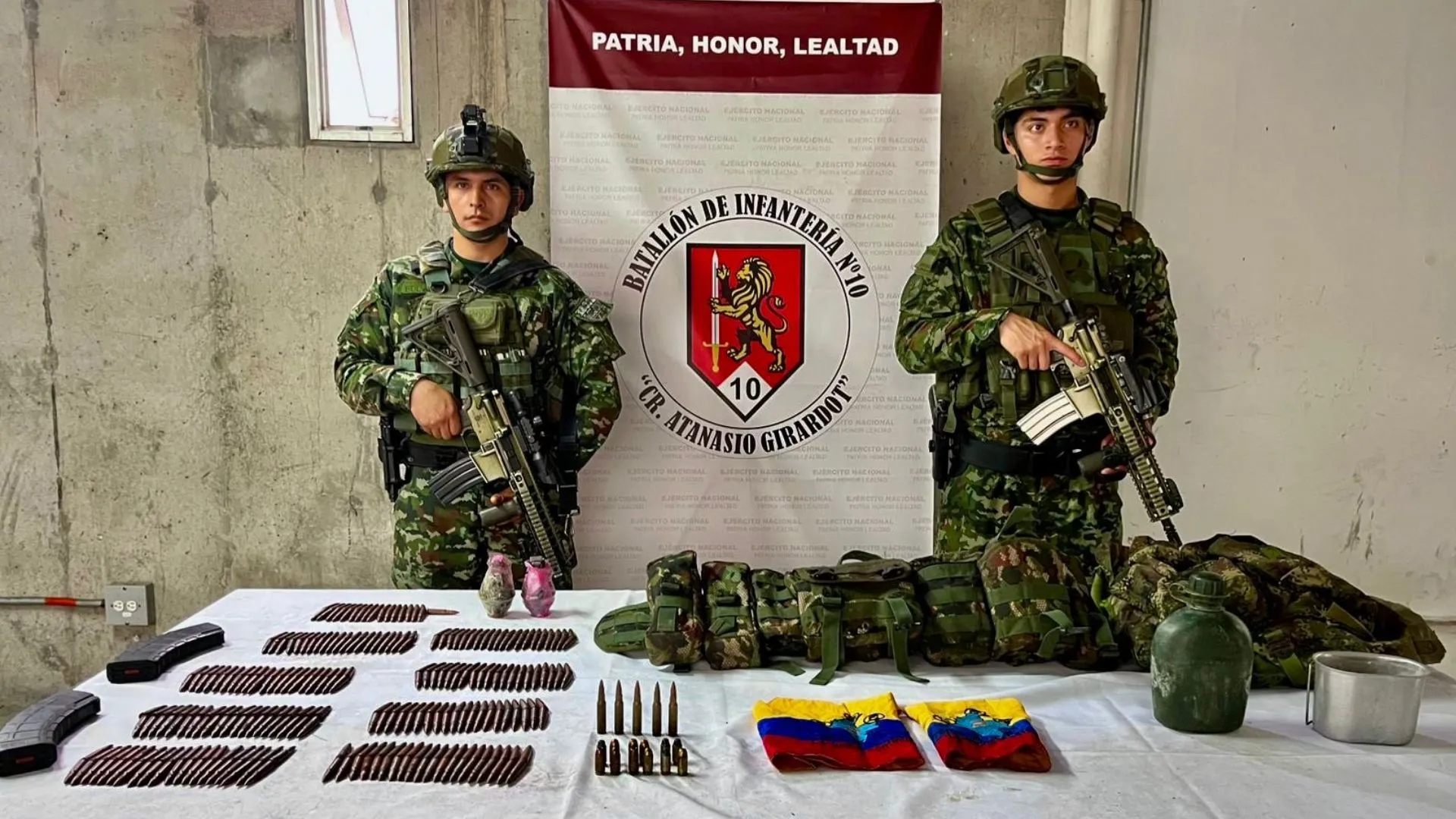 ¡Golpe al arsenal de las disidencias! Ejército desmantela peligroso depósito de armas del GAO-r 18 en Ituango