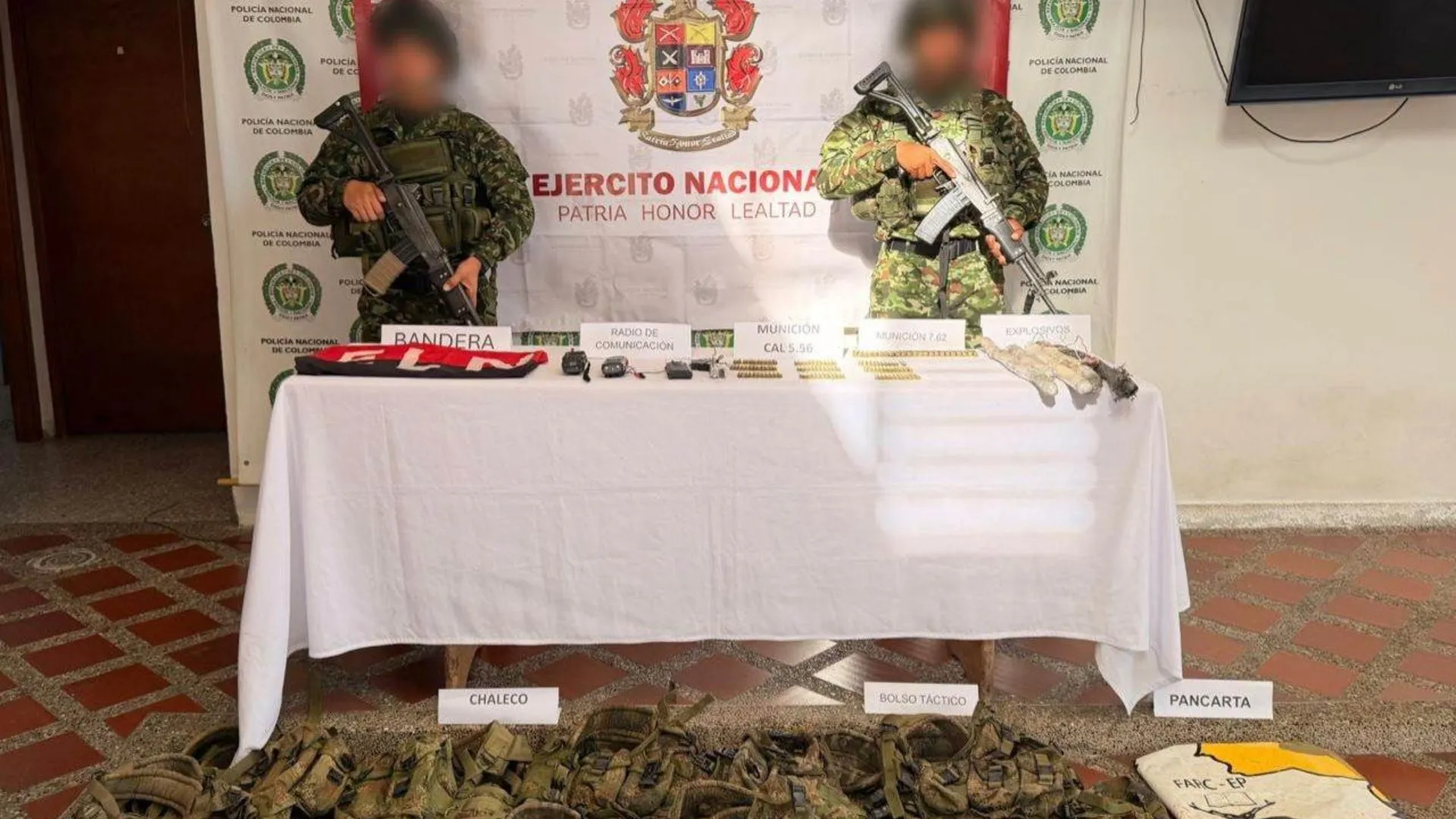 ¡Escondido en zona boscosa! Hallan depósito con explosivos y munición del ELN en Amalfi 1 ¡Escondido en zona boscosa! Hallan depósito con explosivos y munición del ELN en Amalfi