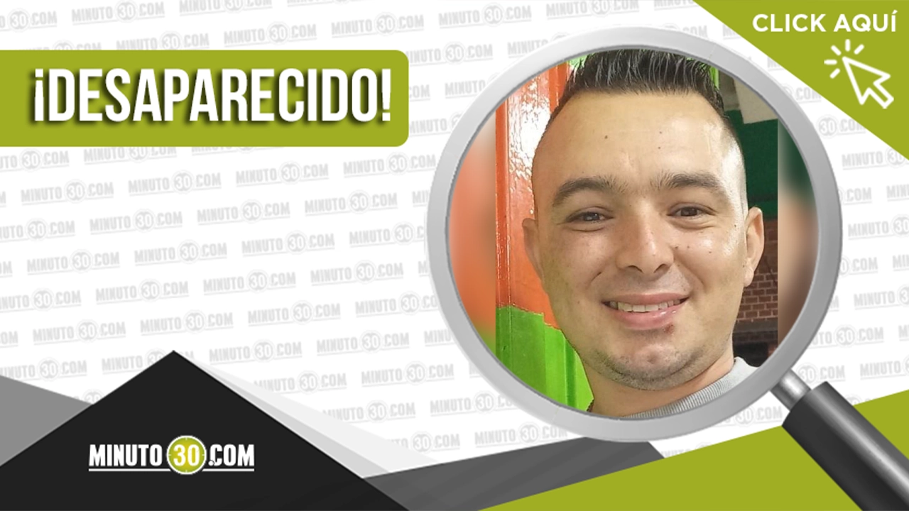 Juan David Ciro desapareció en Bello