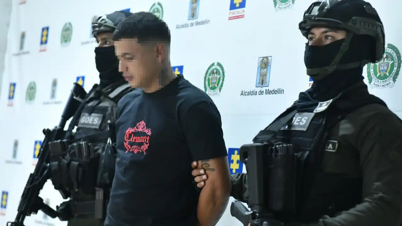 ¡Le cayó la ley a 'La Chucha'! Siguen tumbando cabecillas de La Sierra en Medellín