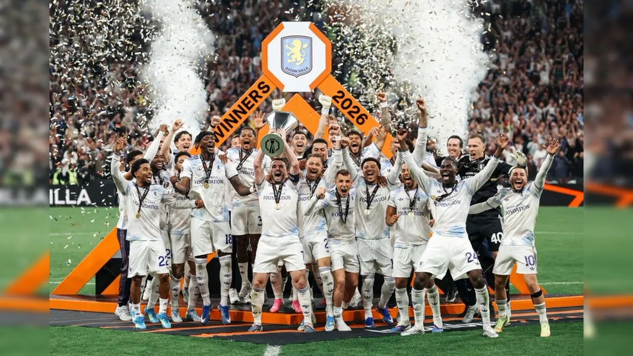 Foto: Aston Villa campron de la europa league