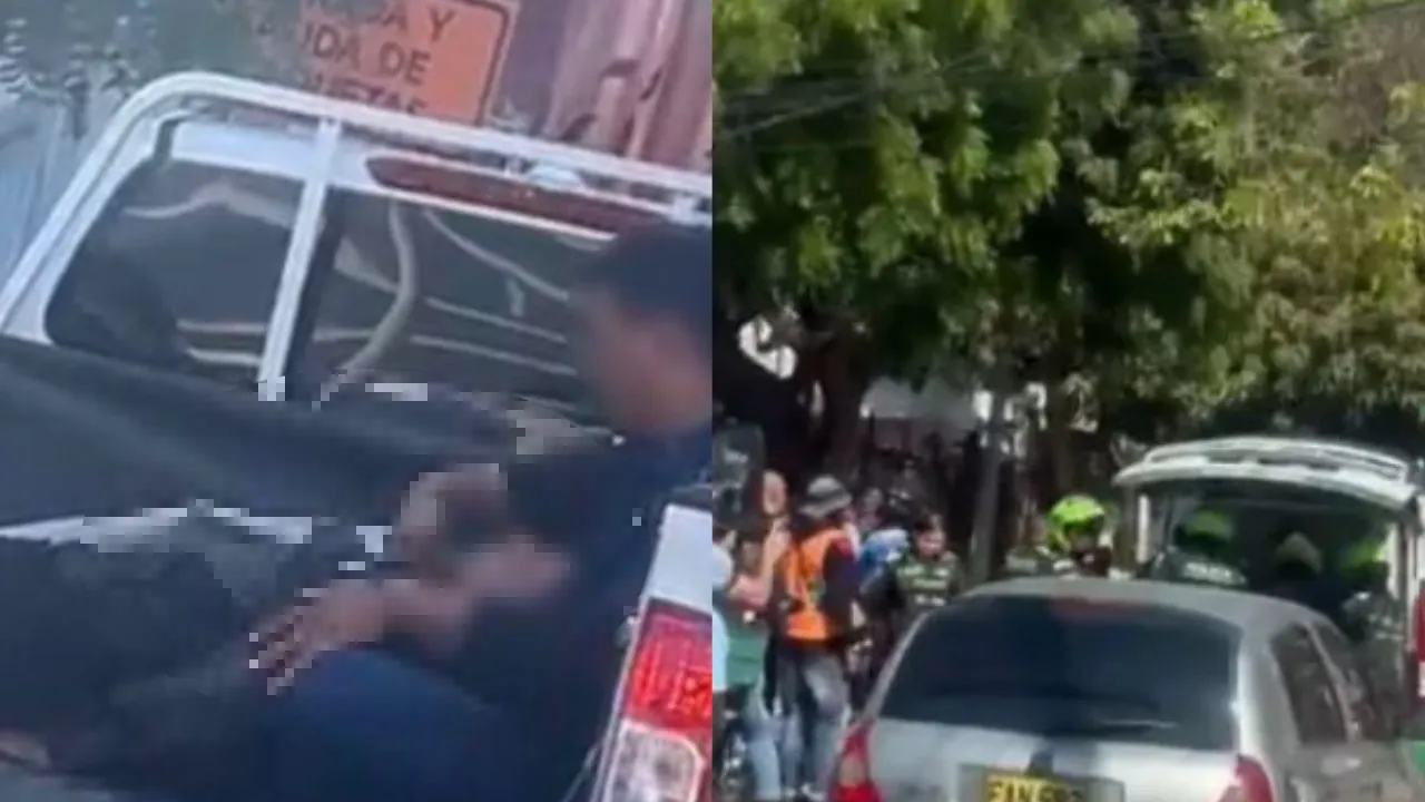 Cuatro escoltas y dos delincuentes resultaron heridos tras una balacera en el norte de Barranquilla