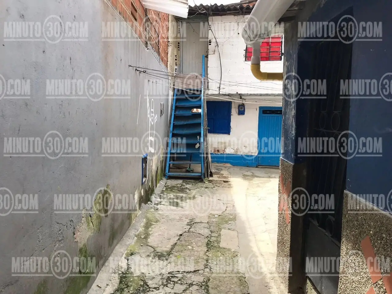 Lo cogieron «de quieto» en un callejón sin salida: mataron a «el gordo» en Itagüí 2 callejon el gordo