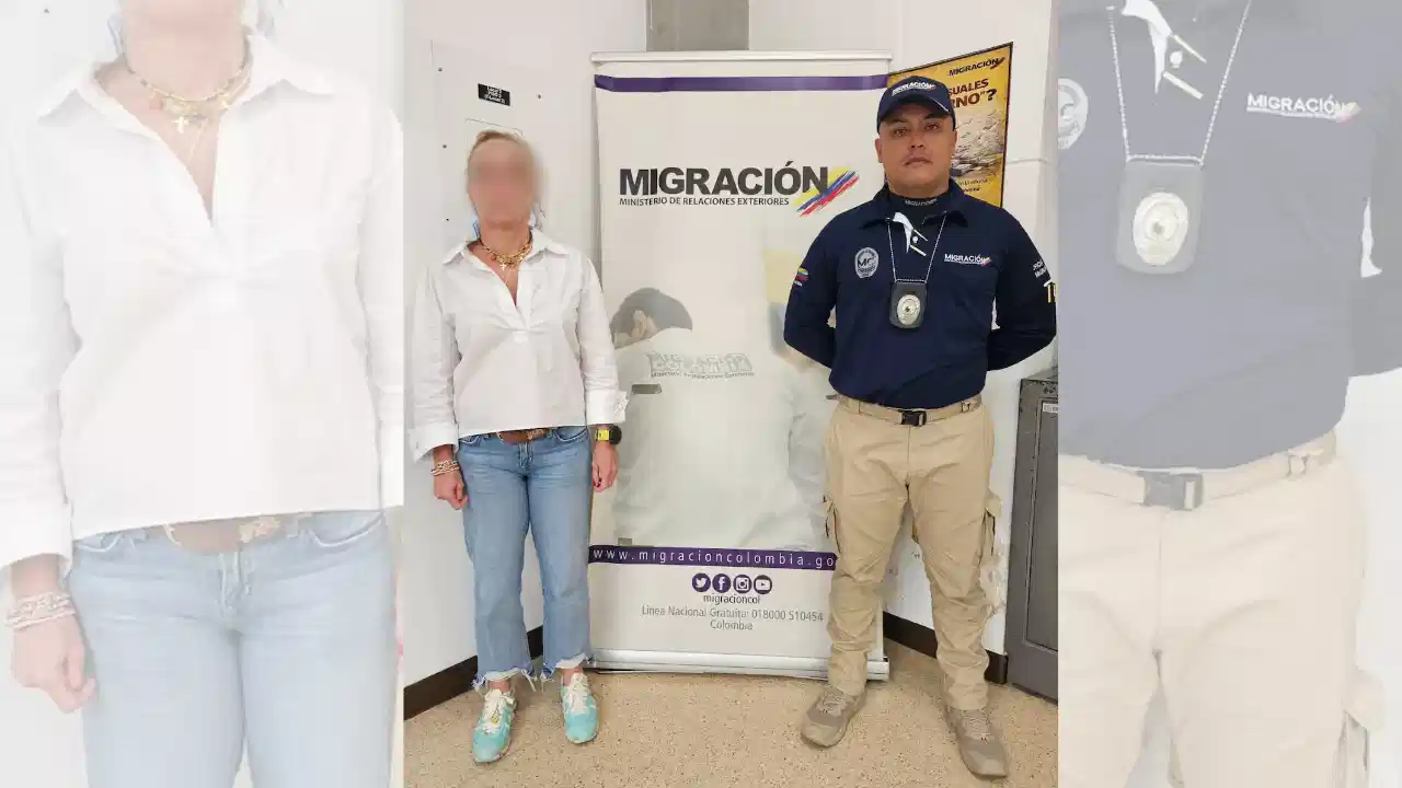 Cayó en el aeropuerto de Rionegro una ciudadana estadounidense buscada por Interpol