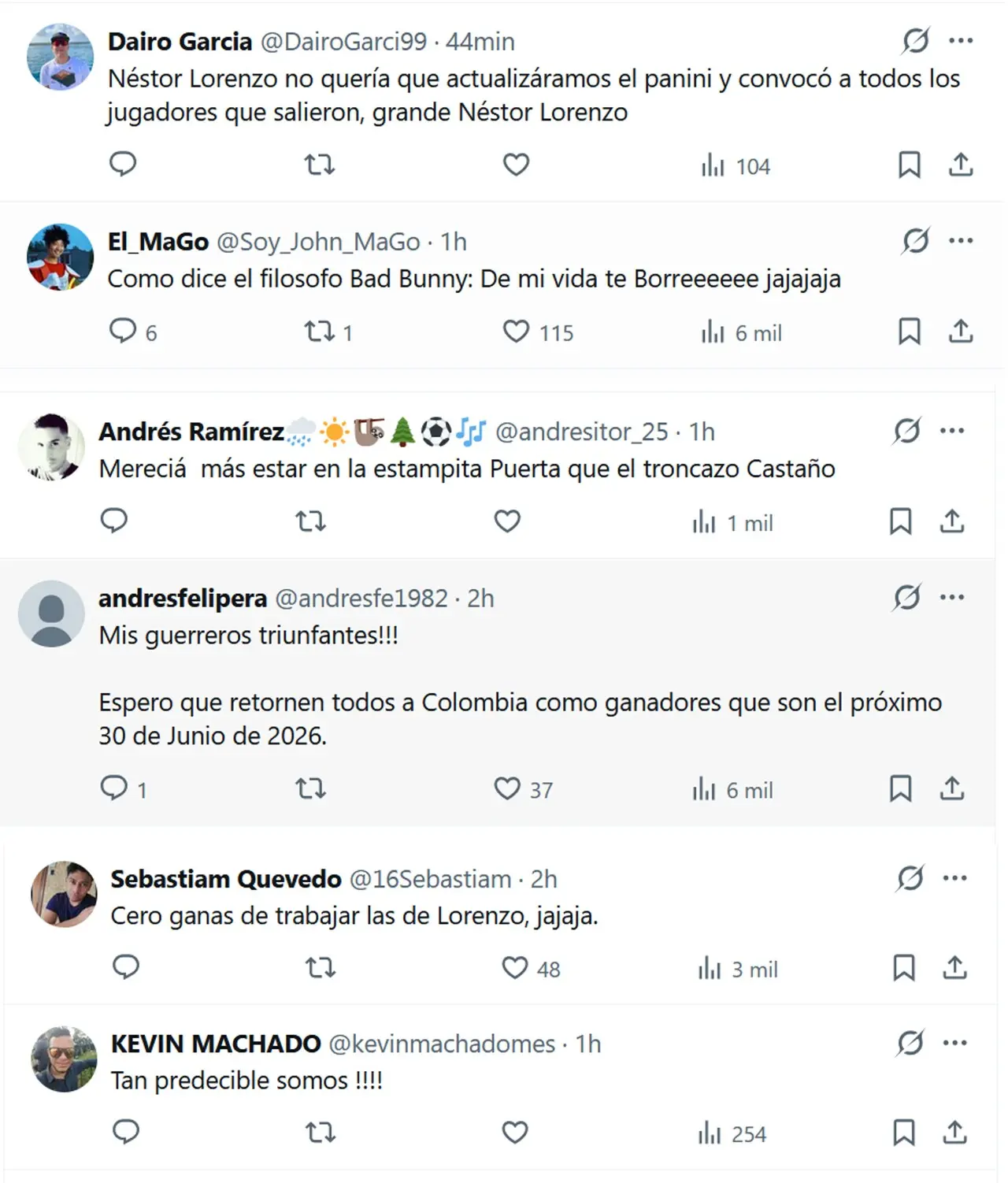 Ante el asombroso acierto de Panini y Lorenzo: los memes y burlas no se hicieron esperar 2 comentarios panini