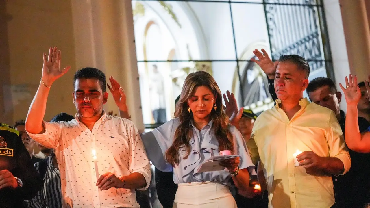 ¡Desgarrador! Murió Mía Kathaleya, bebé de seis meses víctima de presunto abuso, y El Espinal se une en velatón 6 espinal vela2