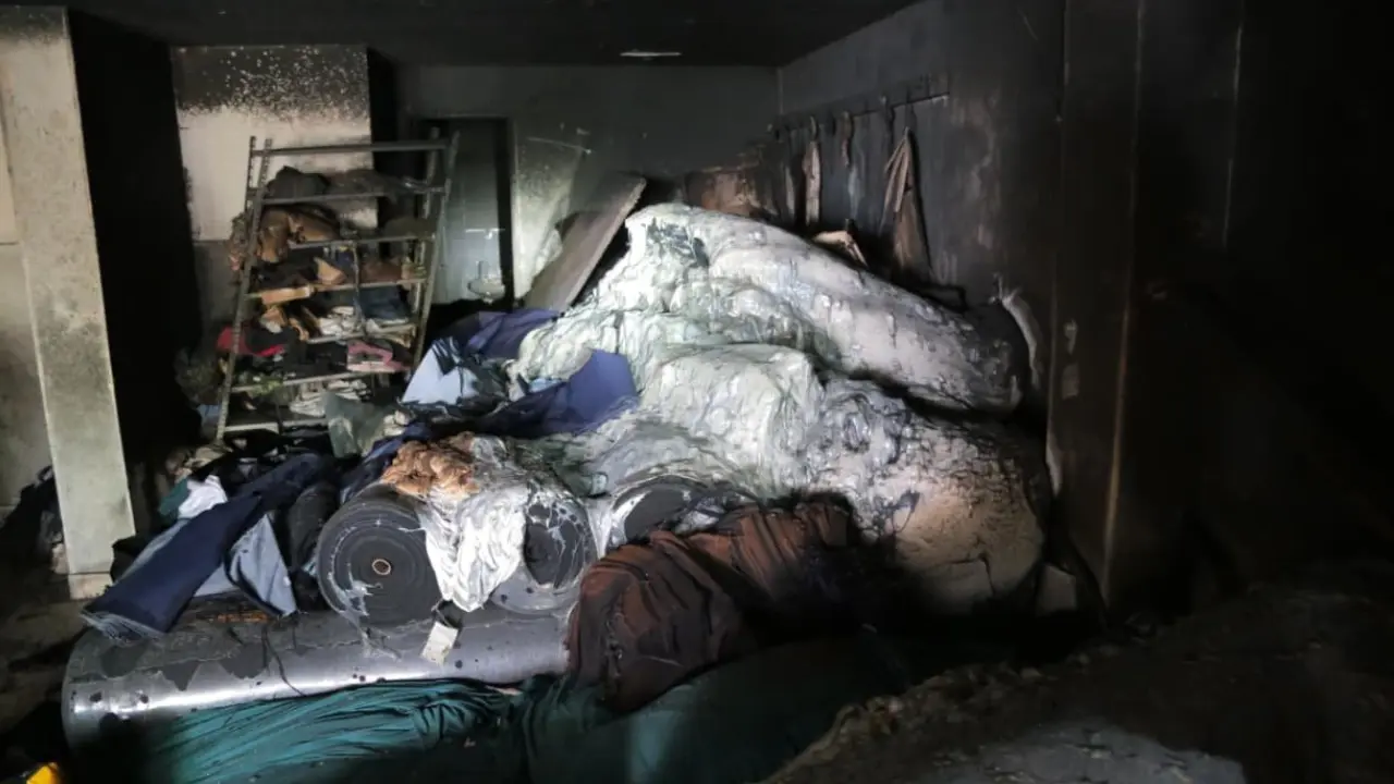 Hombre se lanzó de un quinto piso para escapar de incendio en Itagüí 1 Hombre se lanzó de un quinto piso para escapar de incendio en Itagüí
