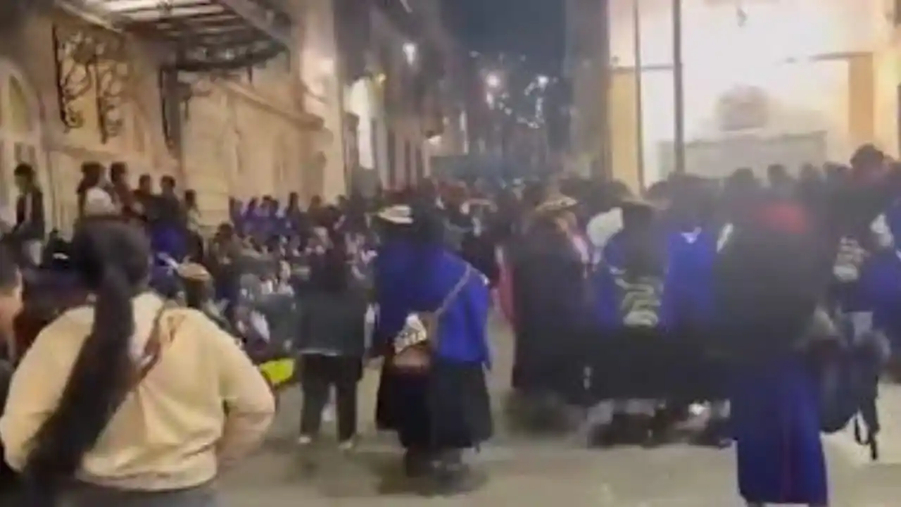 Llegan cientos de indígenas Misak y temen nuevas protestas en el centro de Bogotá