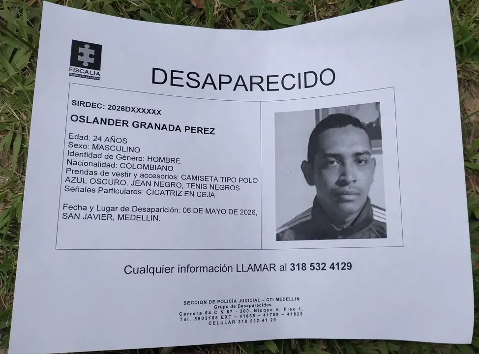 Oslander Granada Pérez desapareció en San Javier: es urgente hallarlo 2 oslander volante 1