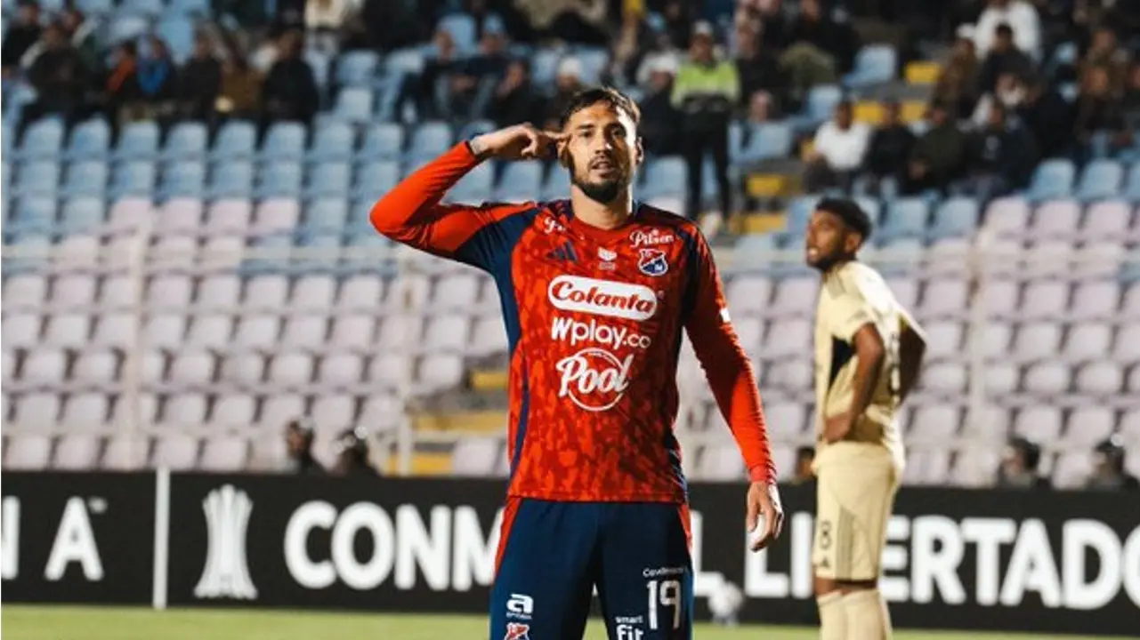 Medellín ganó 3-2 en Cusco; "el polaco" fue el encargado de abrir el marcador en el minuto 12. Foto: DIM