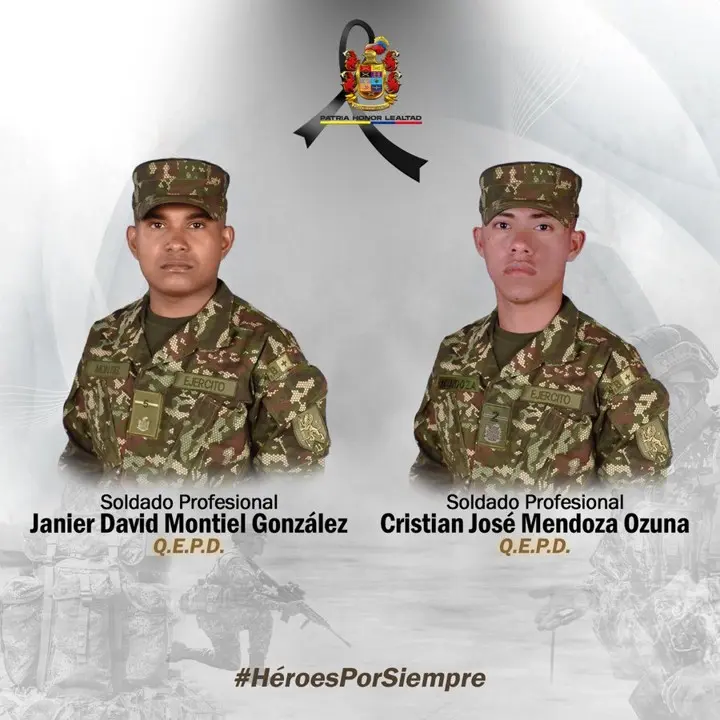 Cruentos combates en Urrao: Dos soldados asesinados y cuatro miembros del Clan del Golfo abatidos 2 soldados asesinados en urrao