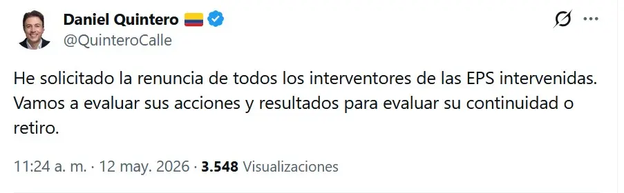 ¡Atención: remezón en la salud! SuperSalud pide la renuncia de todos los interventores de las EPS 2 supersalud eps intervencion
