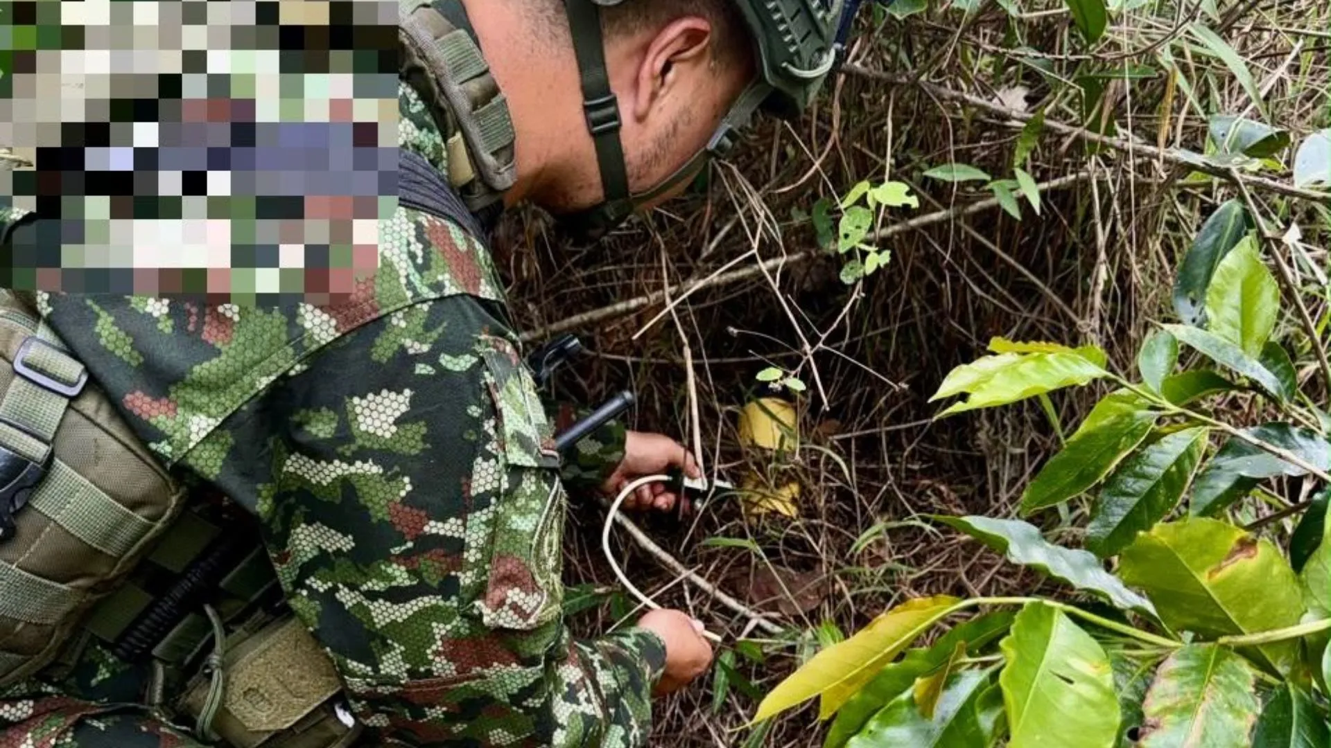 ¡A pocos metros de una escuela! Ejército destruyó tres explosivos improvisados en Yarumal