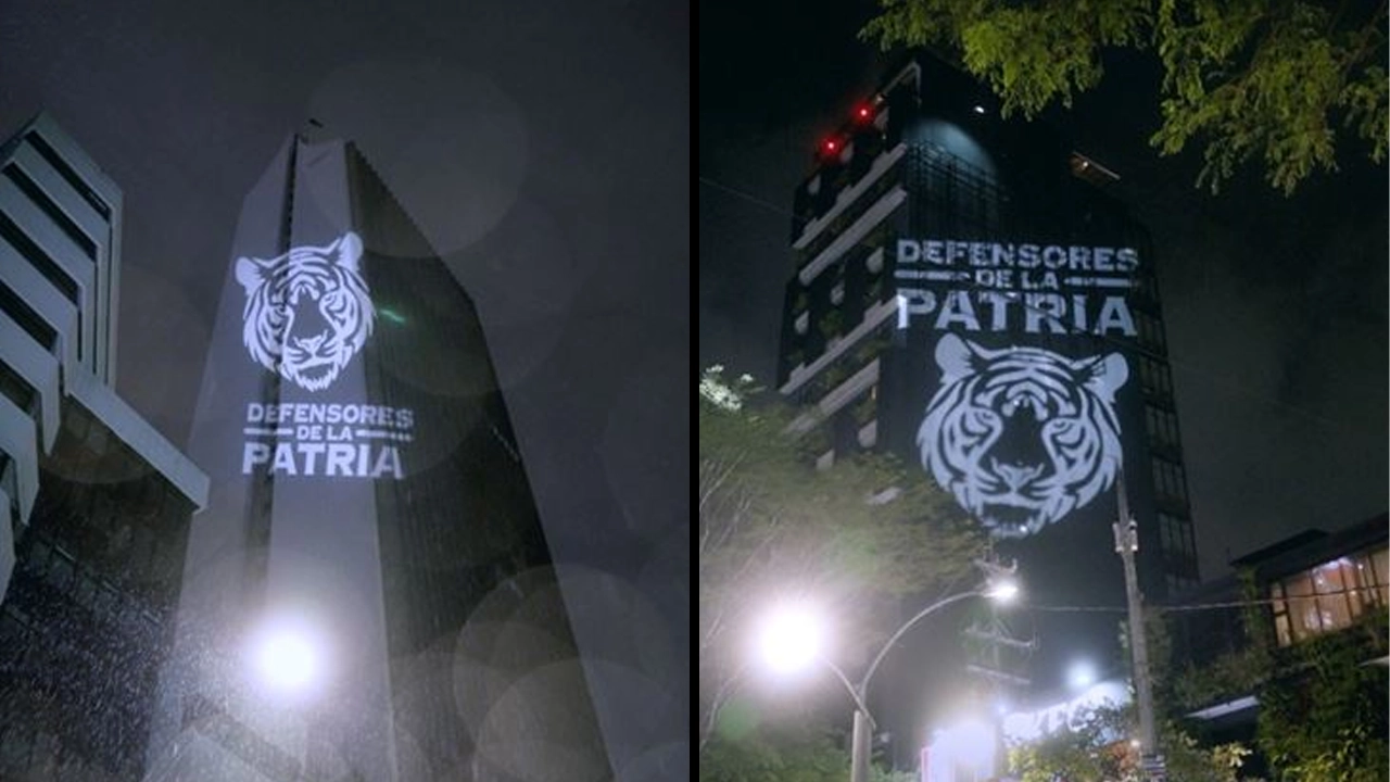 Medellin se ilumina con la Tigre Senal el movimiento ciudadano que respalda a Abelardo de la Espriella