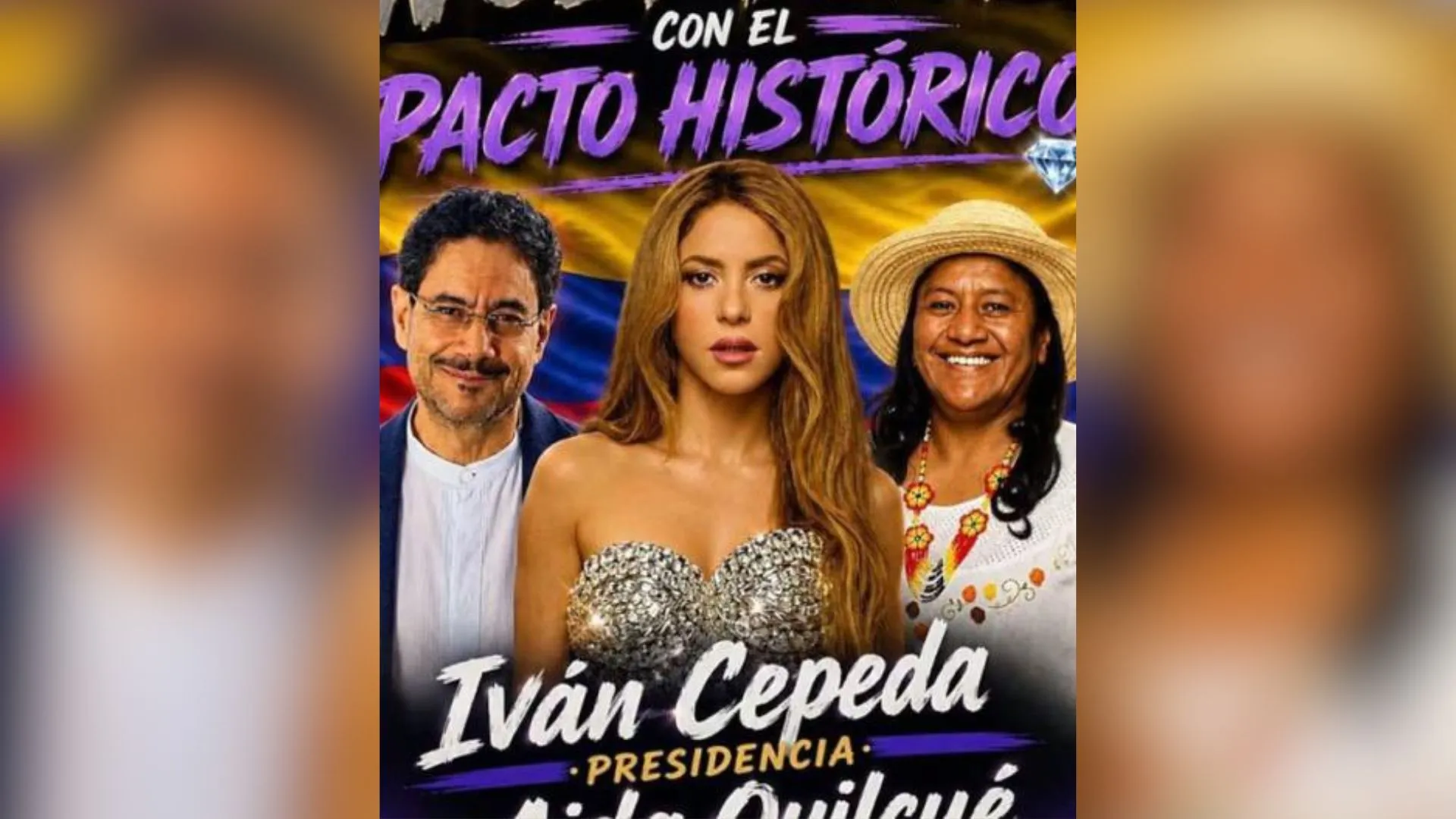 “No apoyo a ningún candidato”: Shakira rechaza el uso de su imagen en campaña presidencial