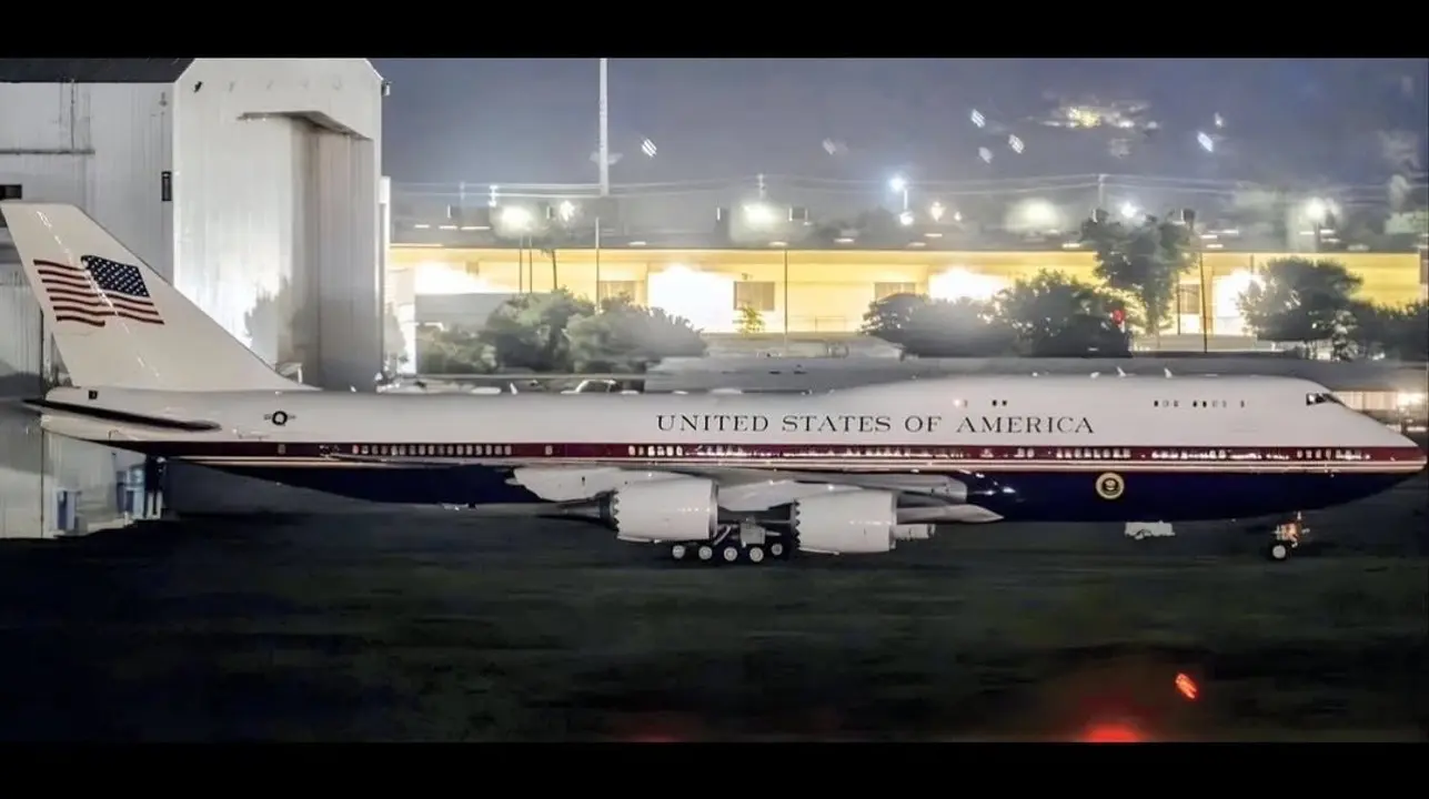 Emotiva despedida al histórico Air Force One tras más de tres décadas de servicio 2 air force one qatar