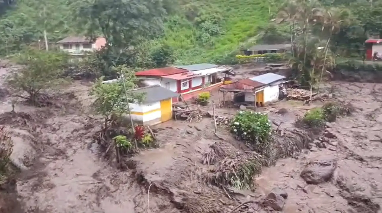¡Devastador balance en Andes! Avalancha deja decenas de inundados, casas destruidas y 12 veredas incomunicadas 3 andes2