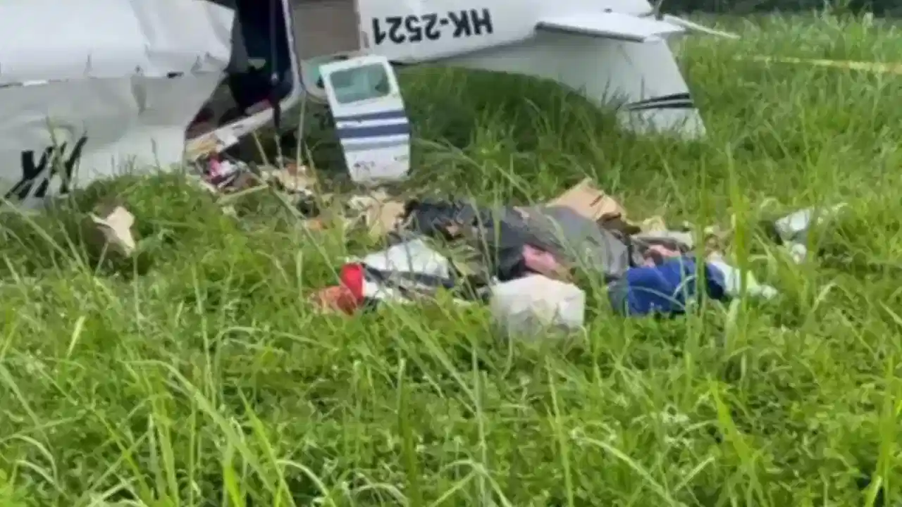 Tragedia aérea en Meta: avioneta cayó tras despegar y no hubo sobrevivientes