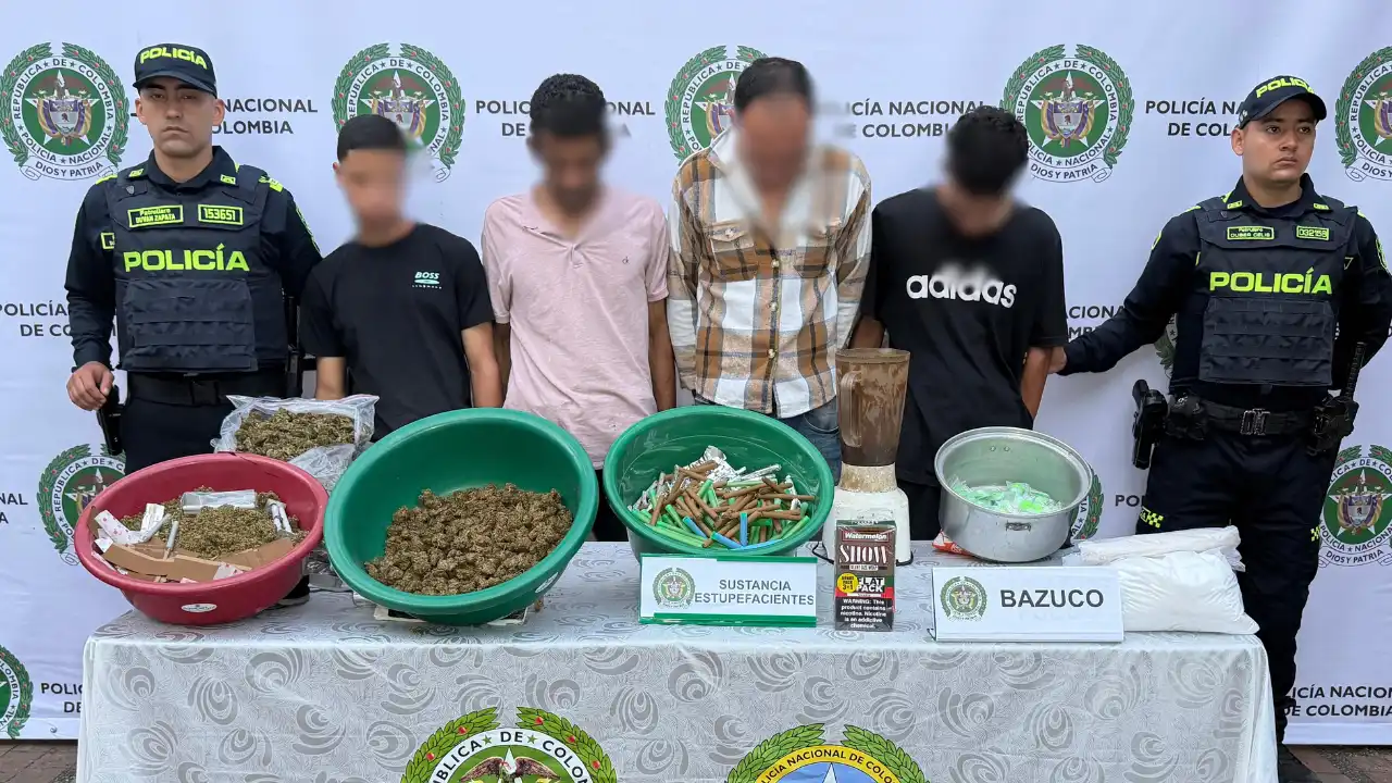 Autoridades desmantelan laboratorio de tusi y capturan a sie