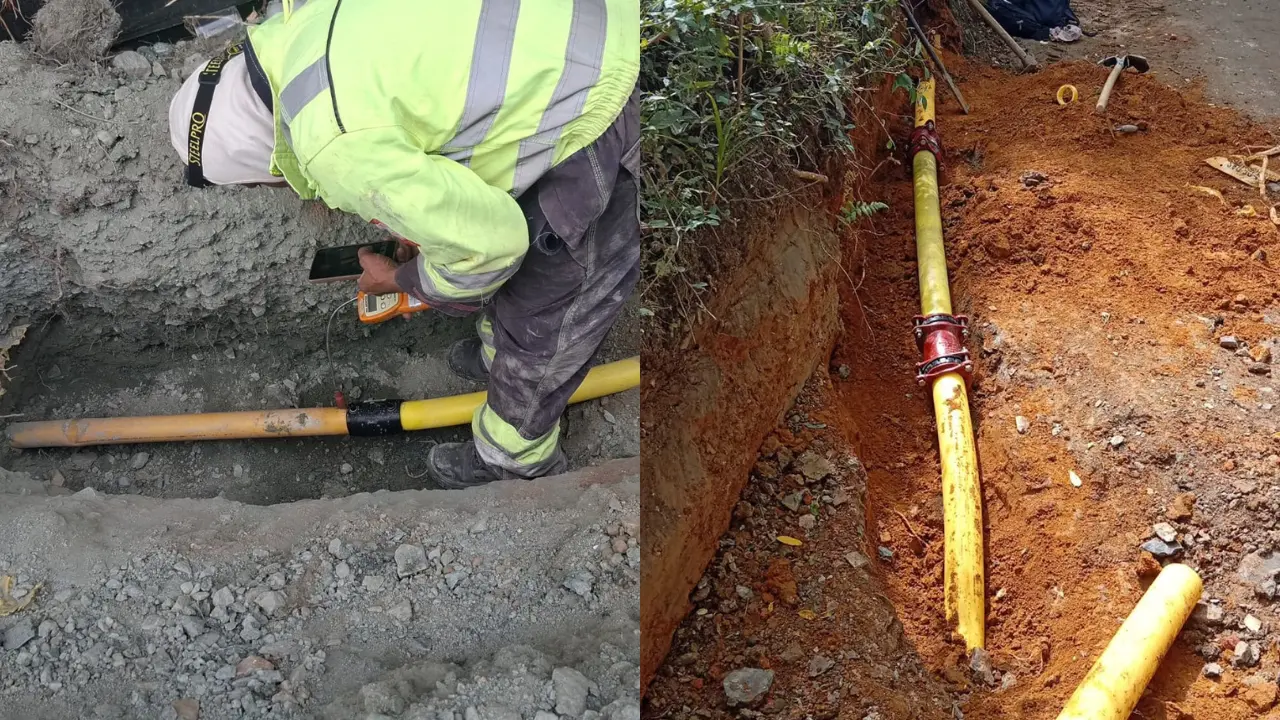 Un hueco mal hecho puede dejar sin gas a cientos: la advertencia de EPM 2 Un hueco mal hecho puede dejar sin gas a cientos: la advertencia de EPM
