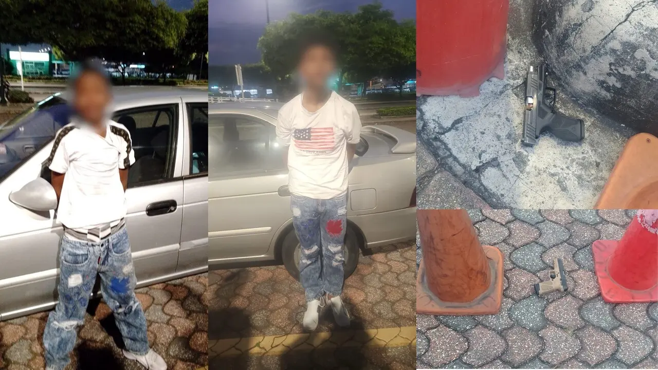 Sicariato en el aeropuerto de Guayaquil: Dos menores armados capturados, un viajero muerto y operaciones suspendidas 2 dos menores capturados con armas en aeropuerto de guayaquil