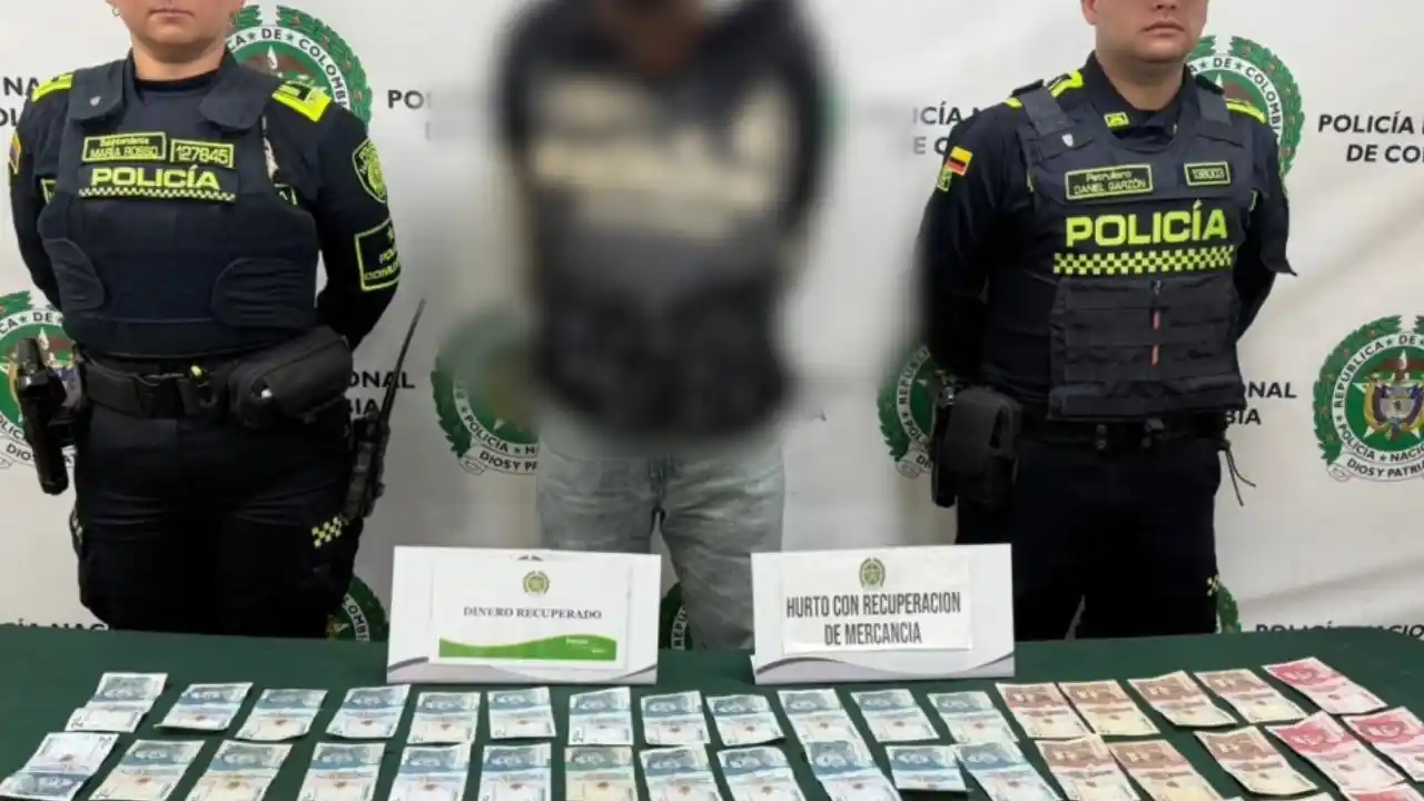 Hurto en supermercado de Bosa terminó con captura en plena huida