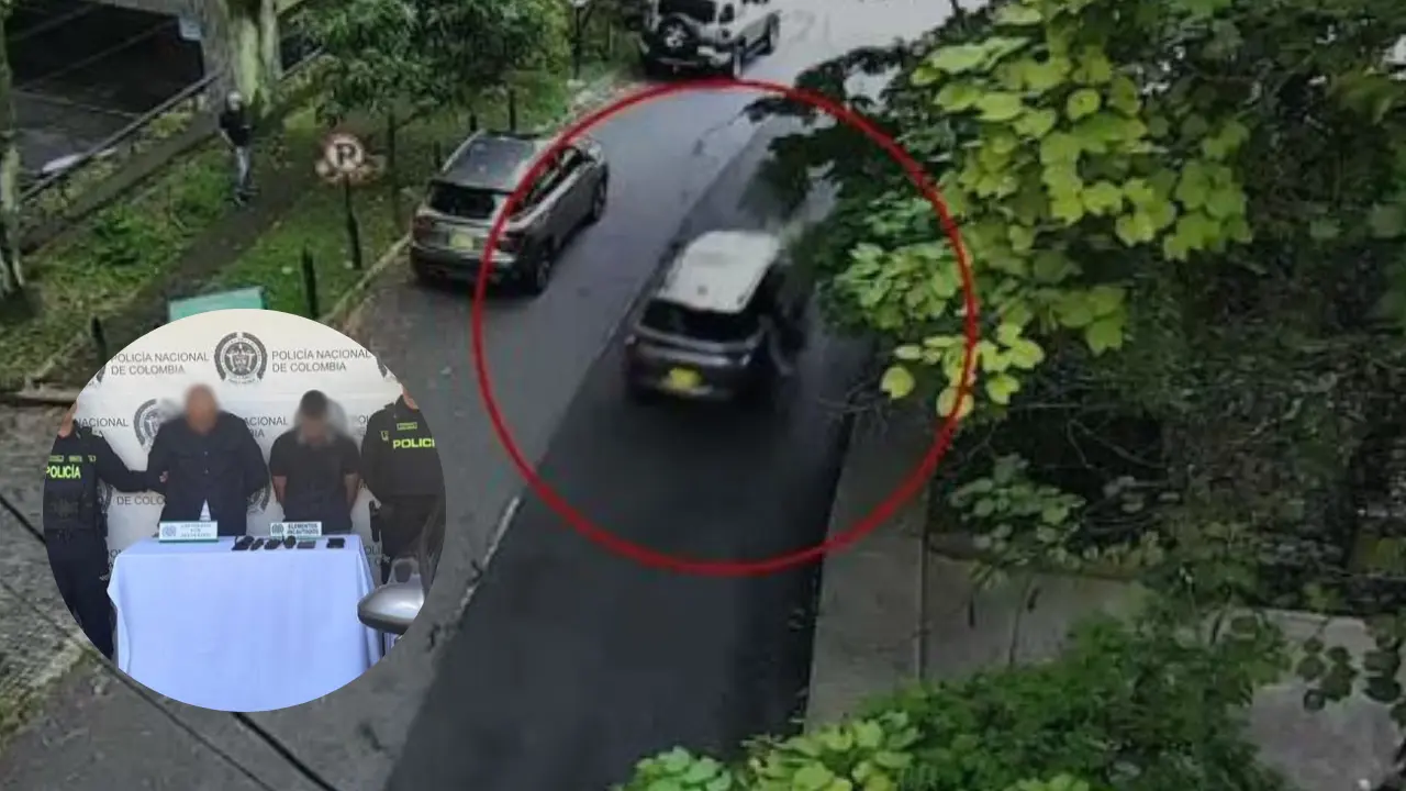 ¡Tremendo susto! Escapó de un intento de secuestro lanzándose de un carro en movimiento en El Poblado