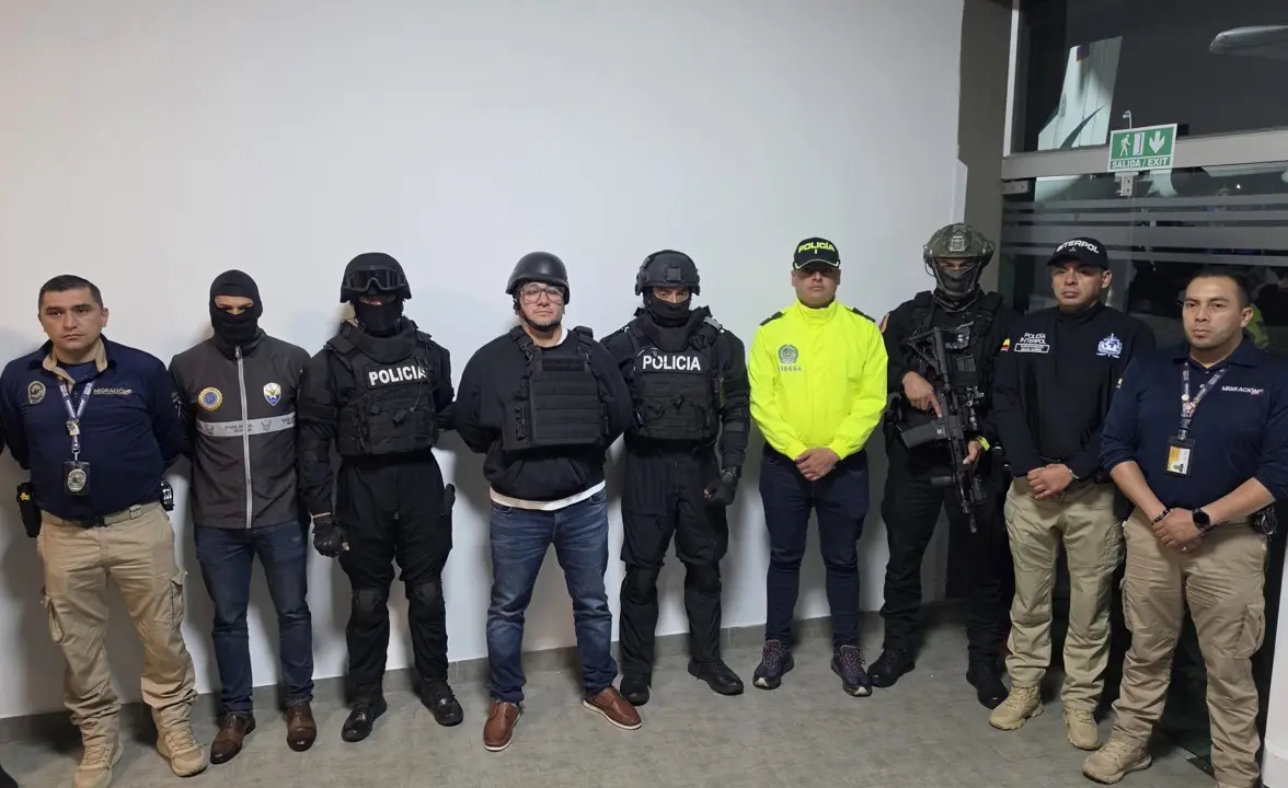 Alias "javi", el hombre más buscado de Ecuador, se escondía en Colombia con identidad falsa. Foto: Migración Colombia