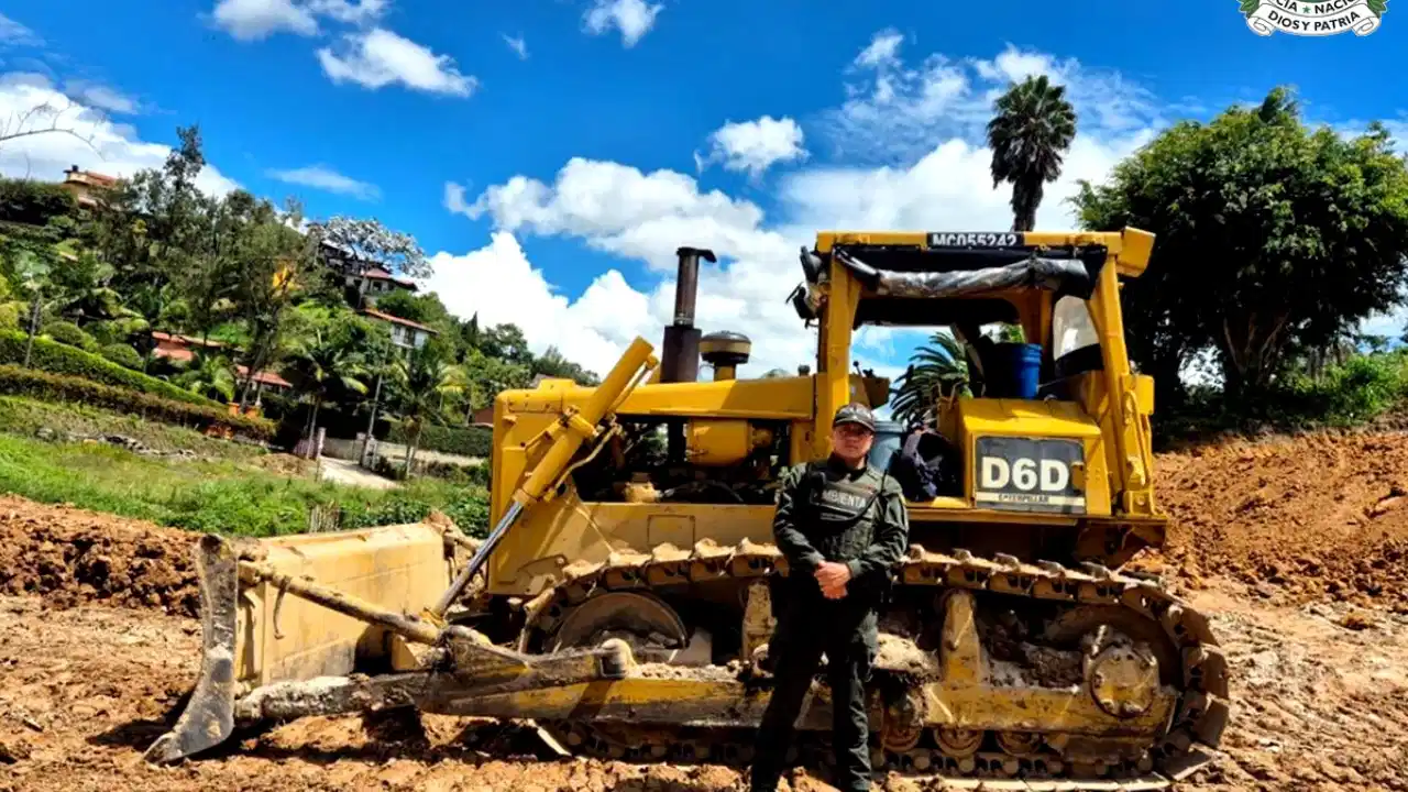 Incautan maquinaria y rescatan fauna silvestre en operativos ambientales en Antioquia 3 Incautan maquinaria y rescatan fauna silvestre en operativos ambientales en Antioquia